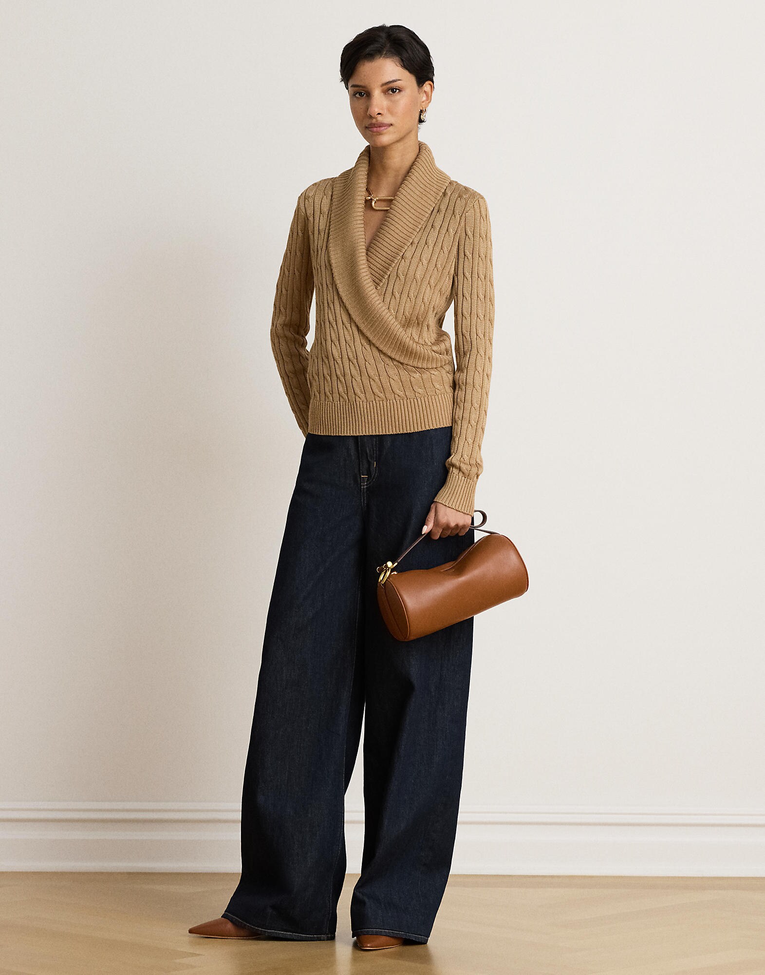 Lauren Ralph Lauren Jersey camelo – imagen 4