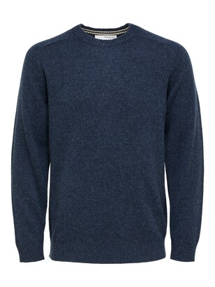 Selected Homme Trui ‘Coban’ Blauw