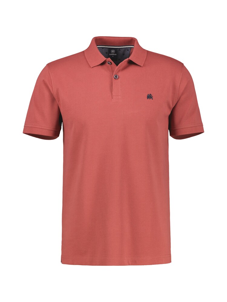 LERROS Poloshirt Herren Größe XXL rot / schwarz
