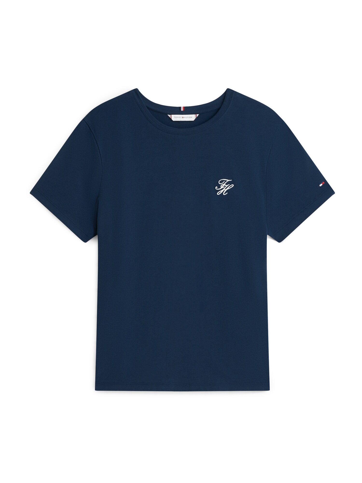 TOMMY HILFIGER Tricou  bleumarin / roșu / alb