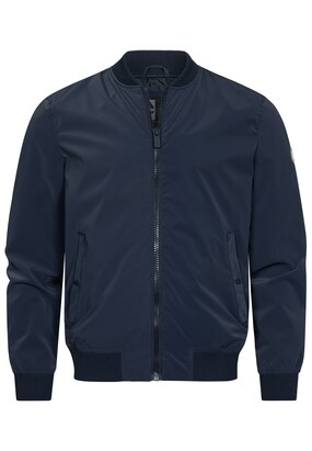 INDICODE JEANS Tussenjas ‘ Ignam ‘ Donkerblauw / Wit