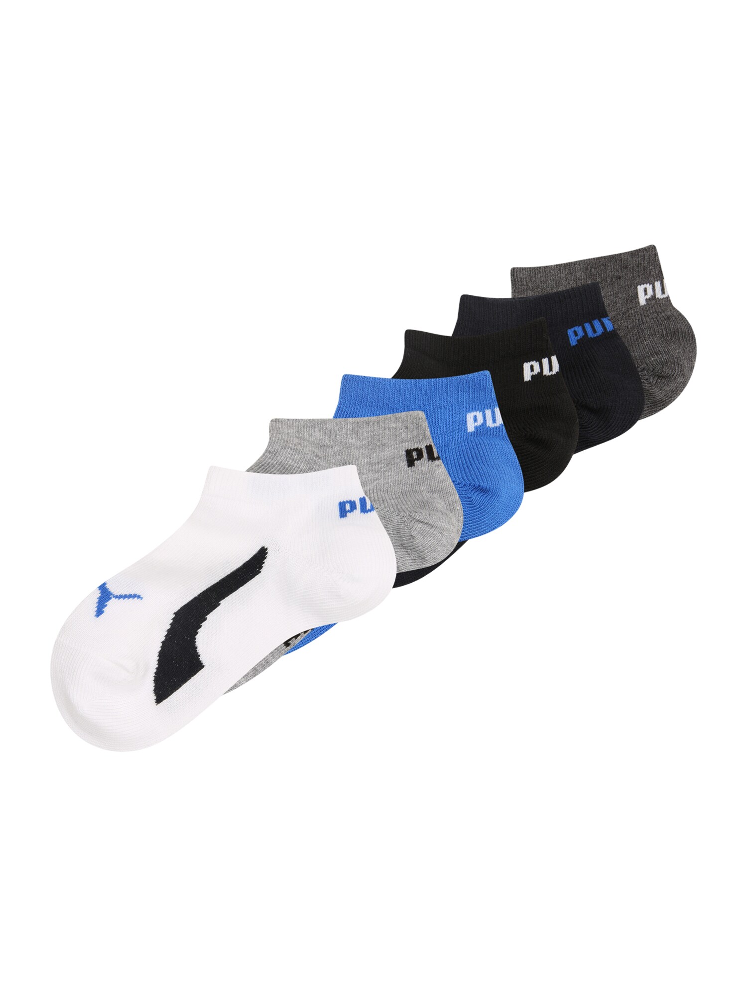 PUMA Șosete  albastru noapte / albastru deschis / albastru închis / gri amestecat / negru / alb