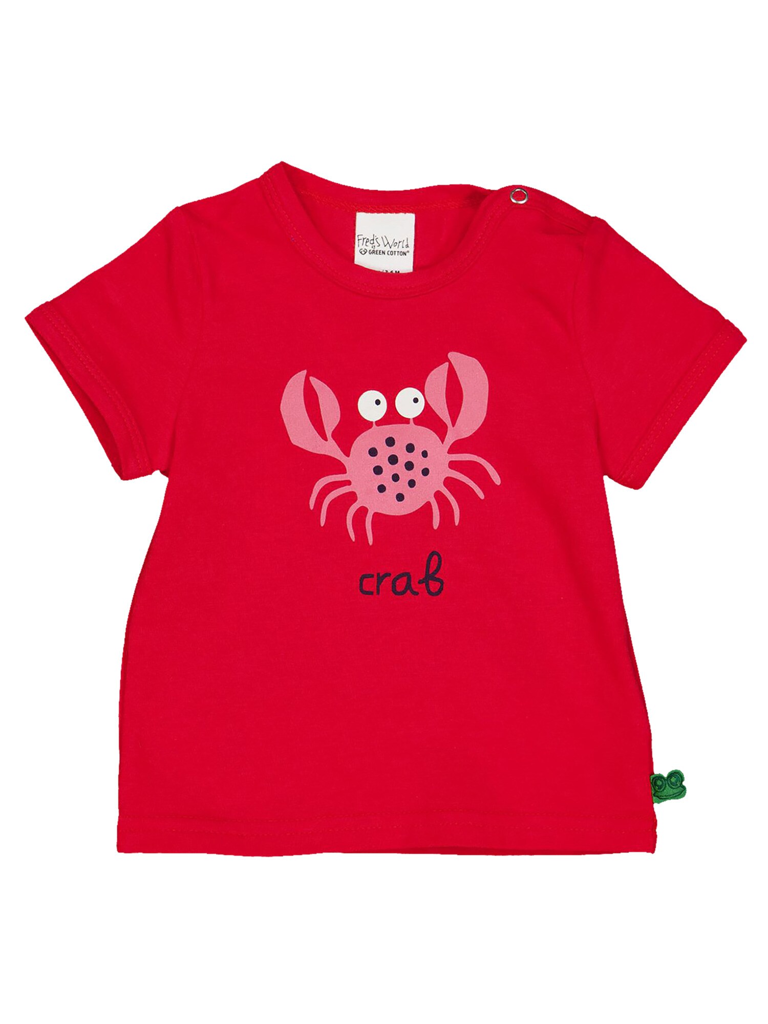 Fred's World by GREEN COTTON Camiseta  altrosa / rojo / negro / blanco