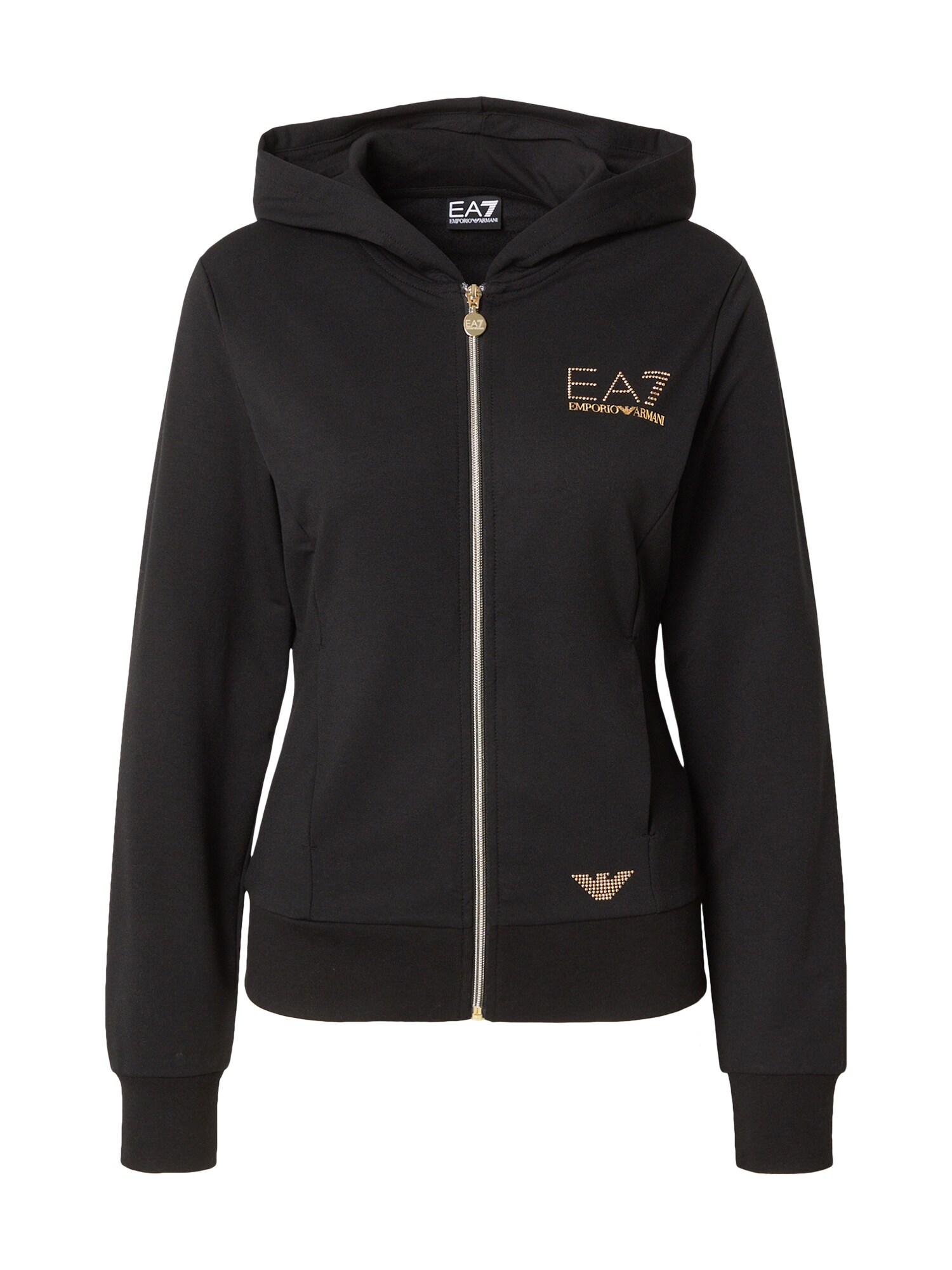 EA7 Emporio Armani Hanorac  auriu / negru