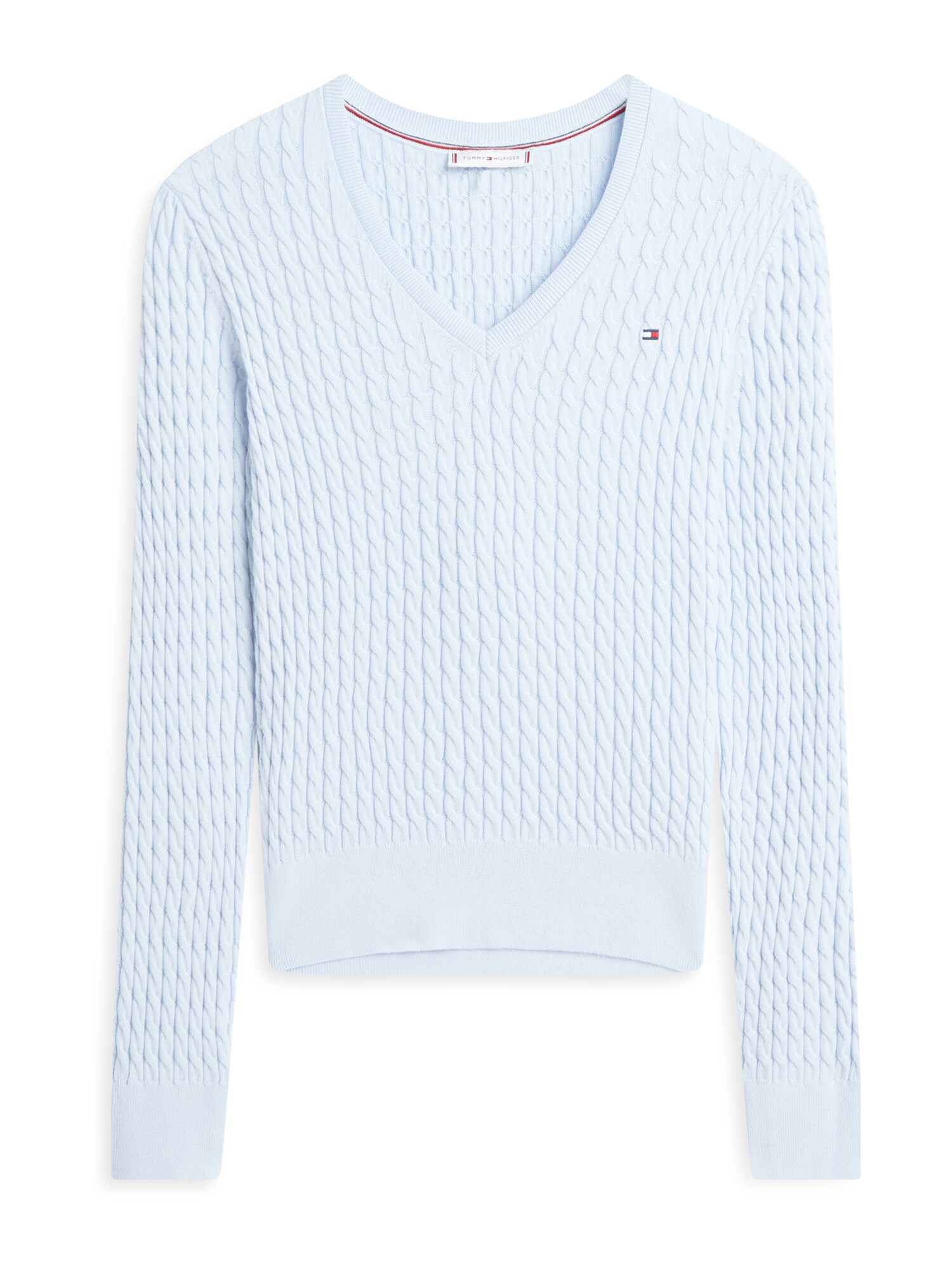 TOMMY HILFIGER Pulover  albastru pastel