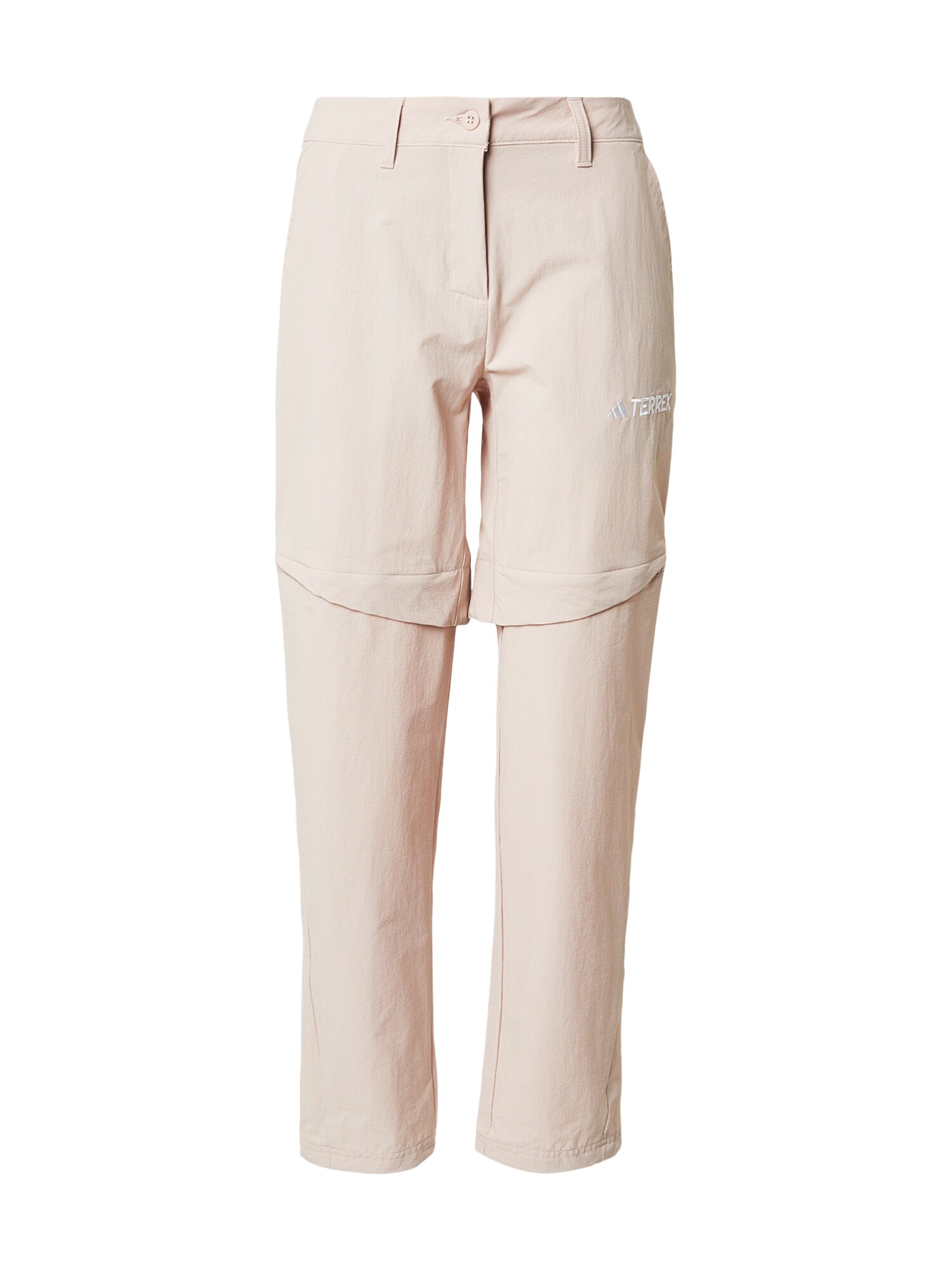 ADIDAS TERREX Pantaloni outdoor  alb kitt