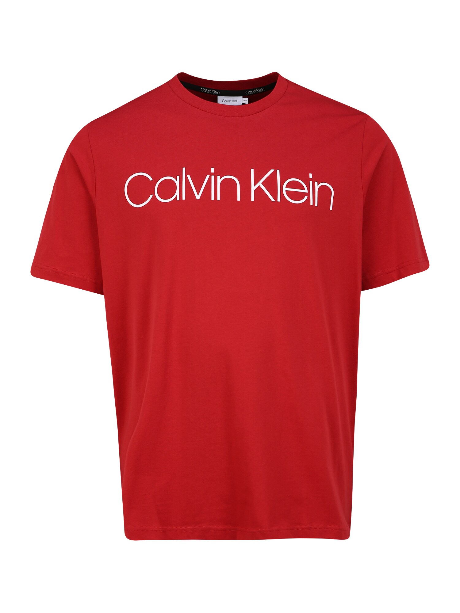 Calvin Klein Marškinėliai  balta / raudona