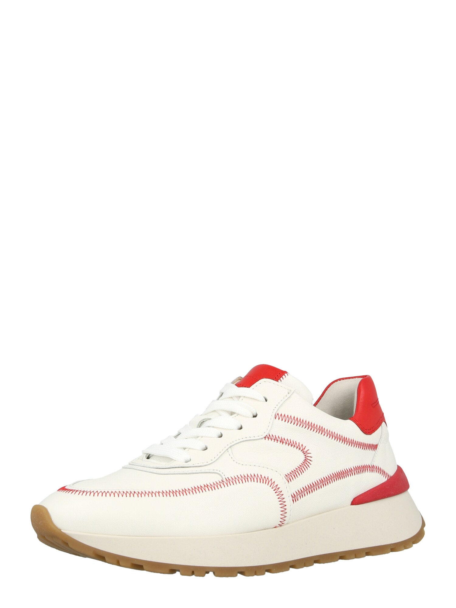 GABOR Sneaker low  roșu / alb