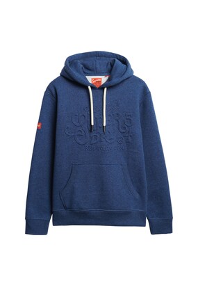 Superdry Sweatshirt Blauw / Oranje / Wit