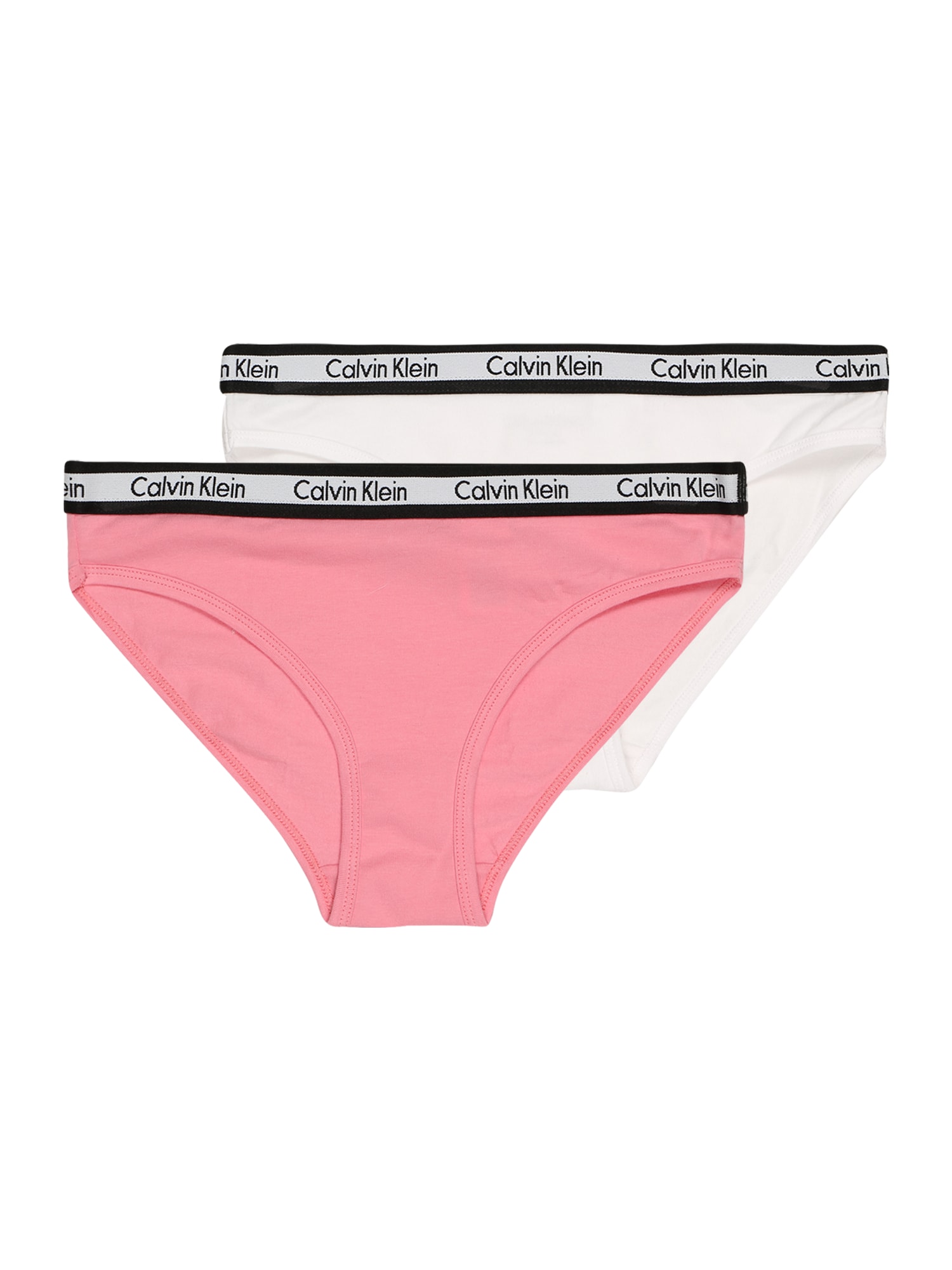 Calvin Klein Underwear Apatinės kelnaitės rožinė / balta / juoda