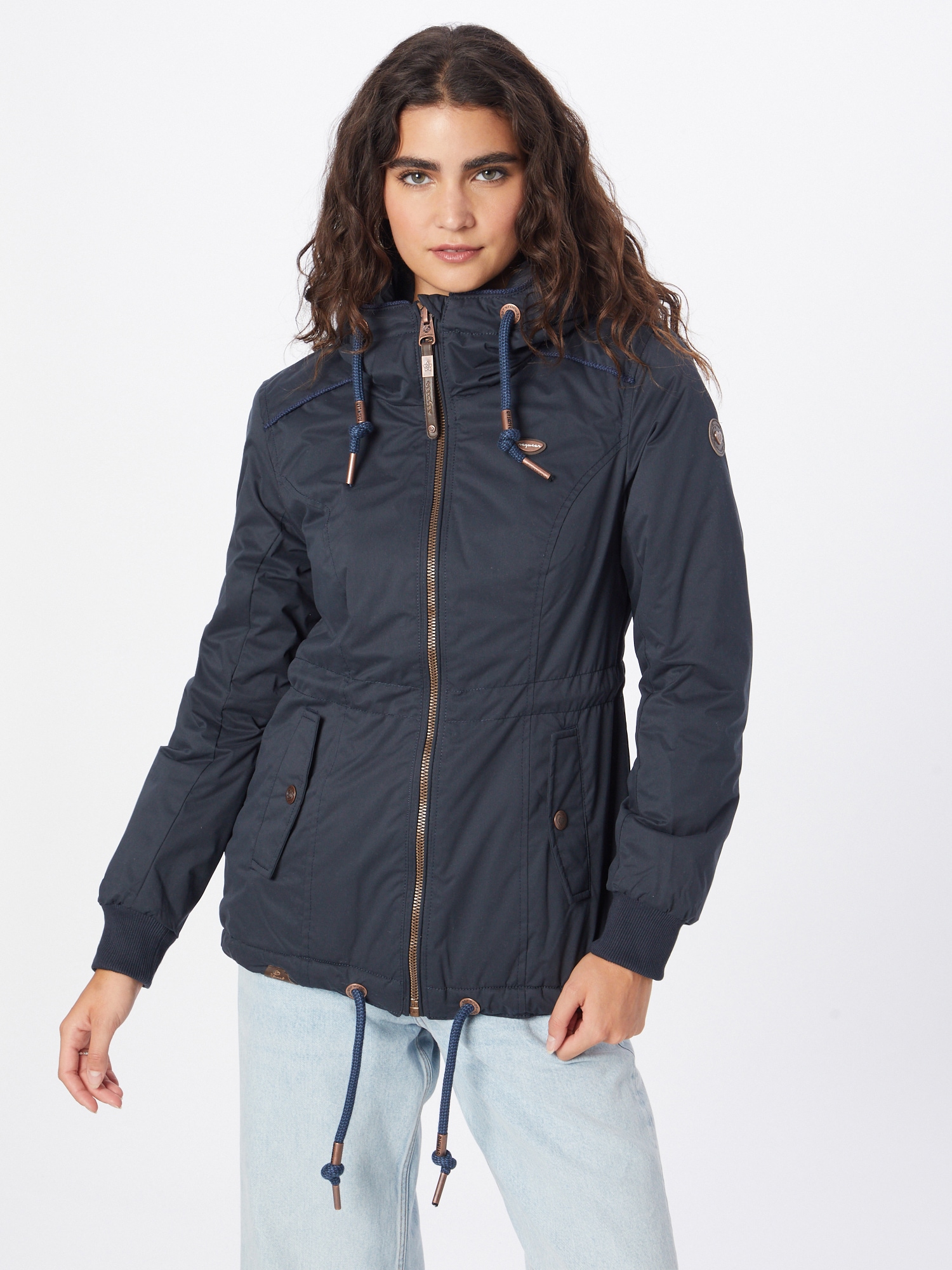 Ragwear Prechodná parka 'Danka'  námornícka modrá (obrázok 2)