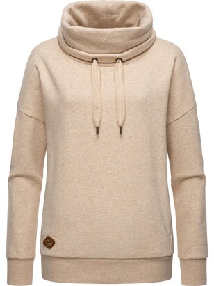 Ragwear Sweatshirt ‘Julissa’ Beige gemêleerd