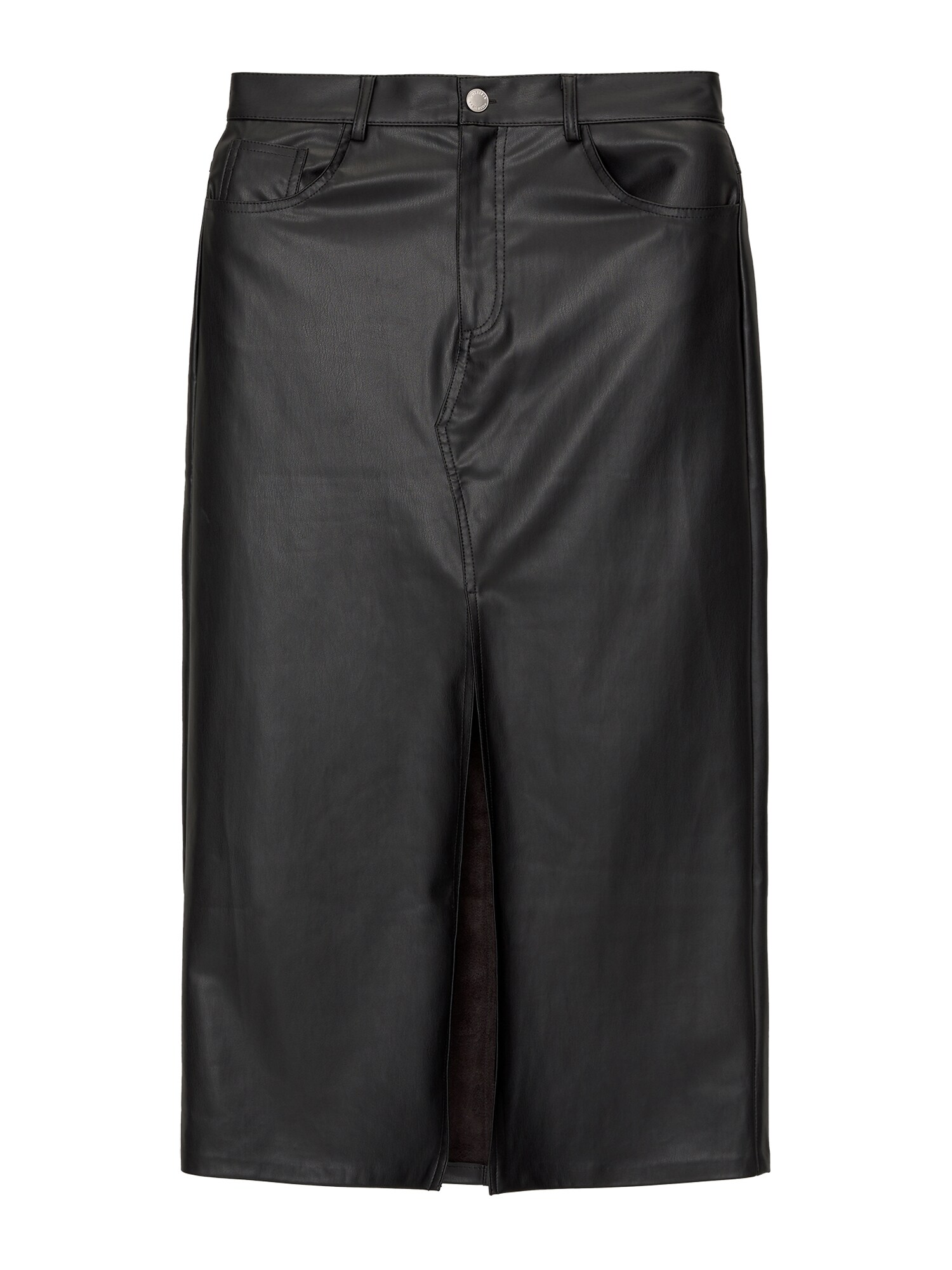 Pull&Bear Fustă  negru