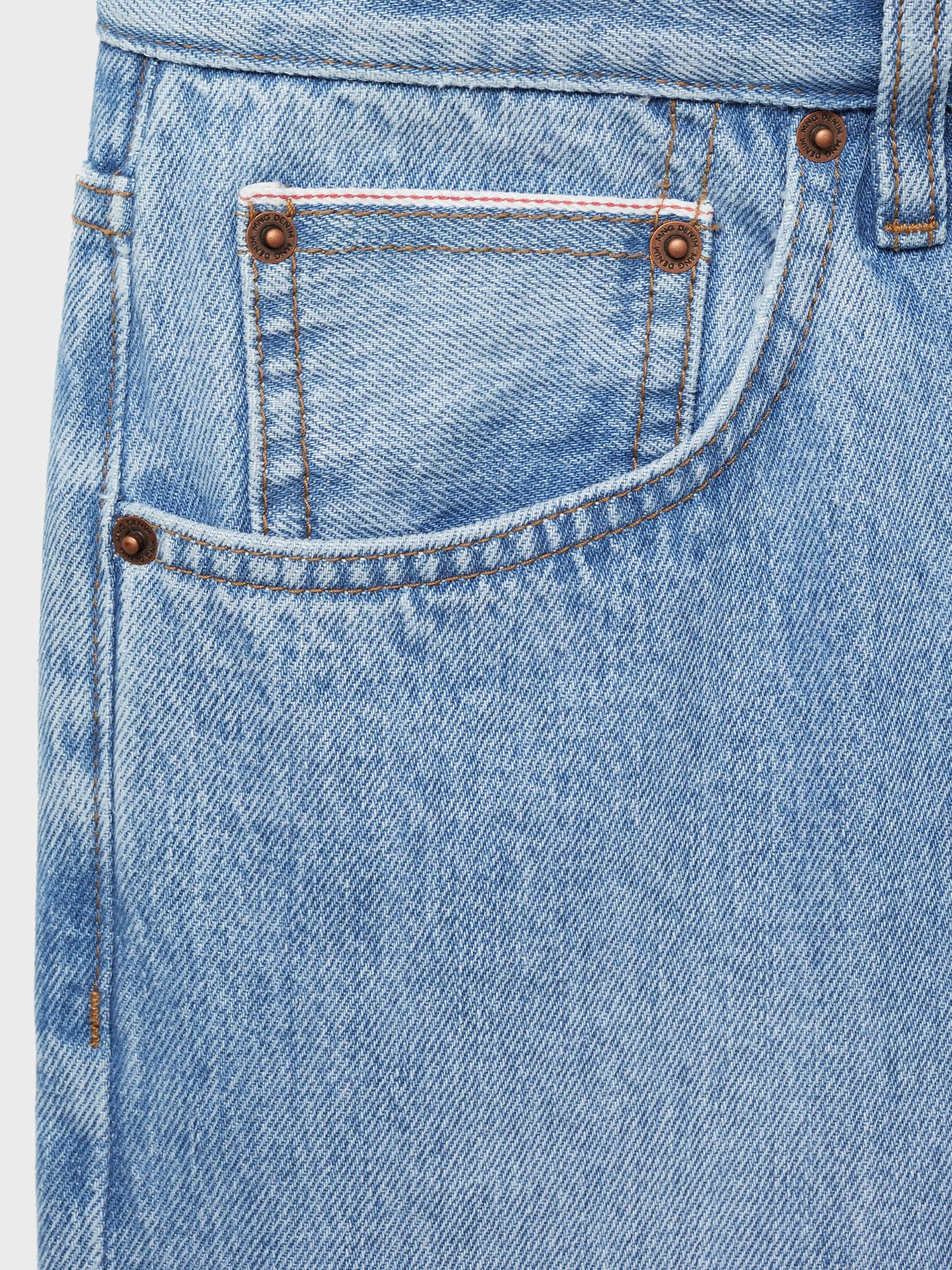 MANGO MAN Džínsy 'POLA' modrá denim (obrázok 6)