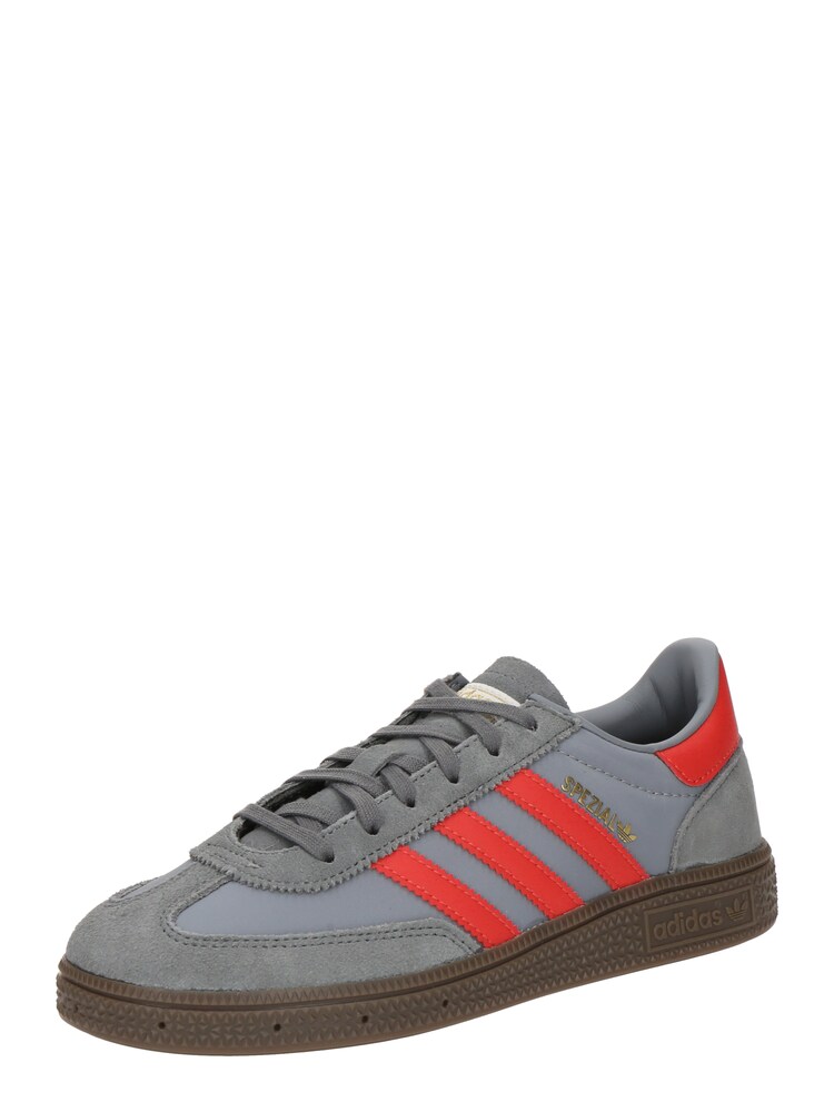 ADIDAS ORIGINALS Sneaker 'HANDBALL SPEZIAL' Jungen Größe 30 basaltgrau / rot