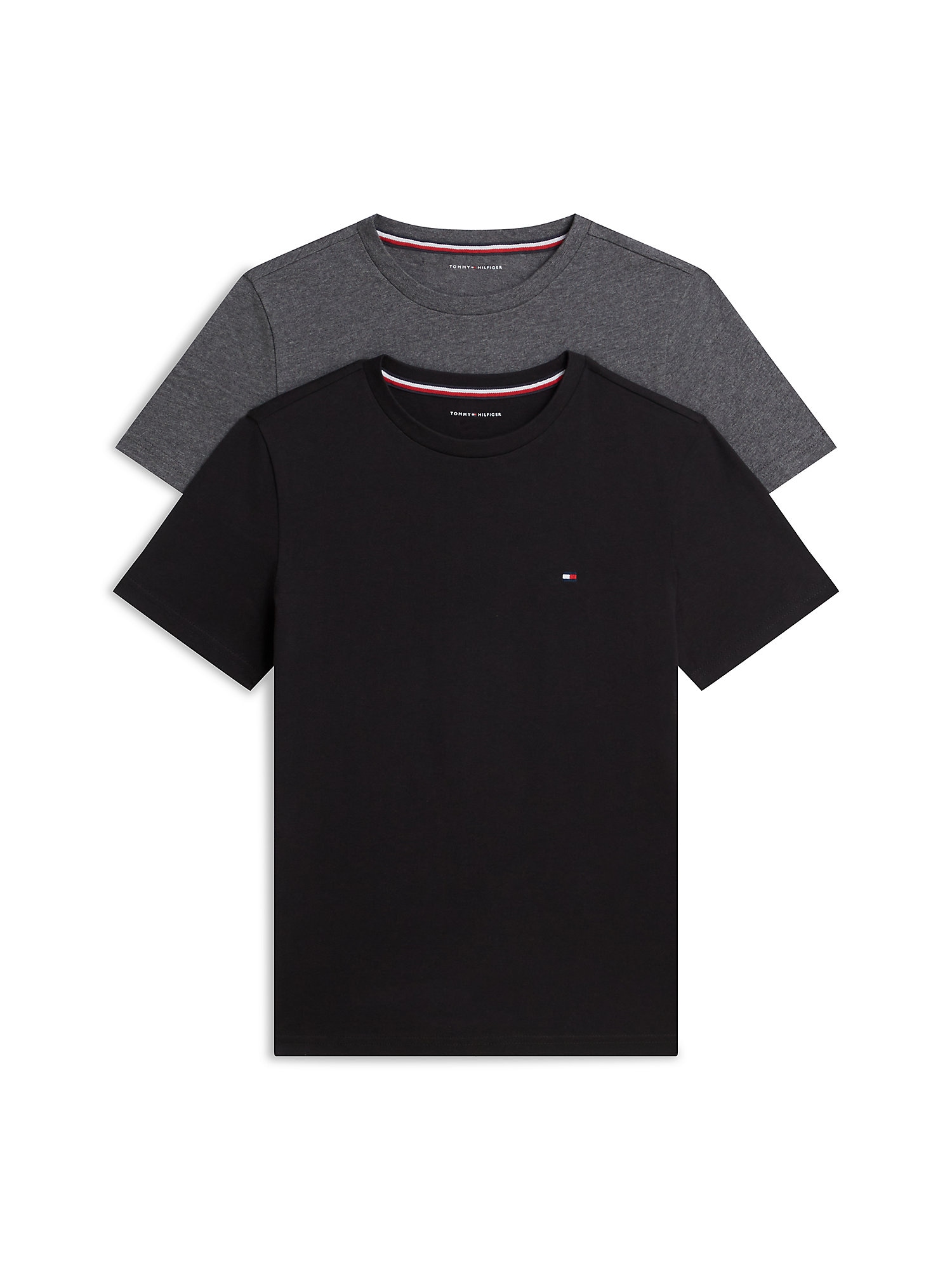 Tommy Hilfiger Underwear Tricou gri amestecat / negru