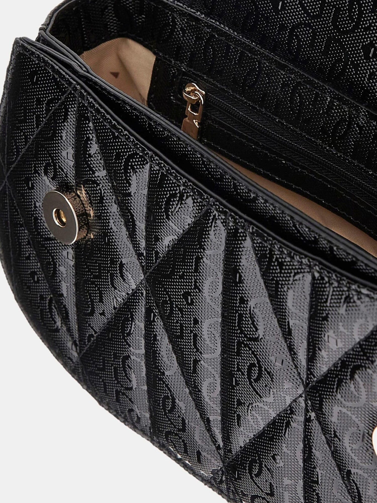 GUESS Bolso de hombro 'Betula Satchel'  negro – imagen 3