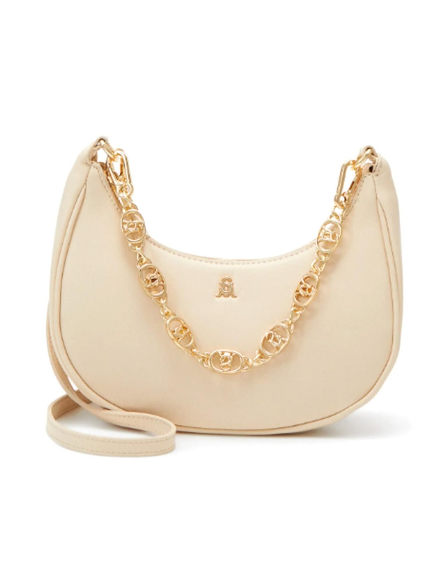 STEVE MADDEN Borsa a tracolla 'BWand Bone / Gold Bag'  bianco