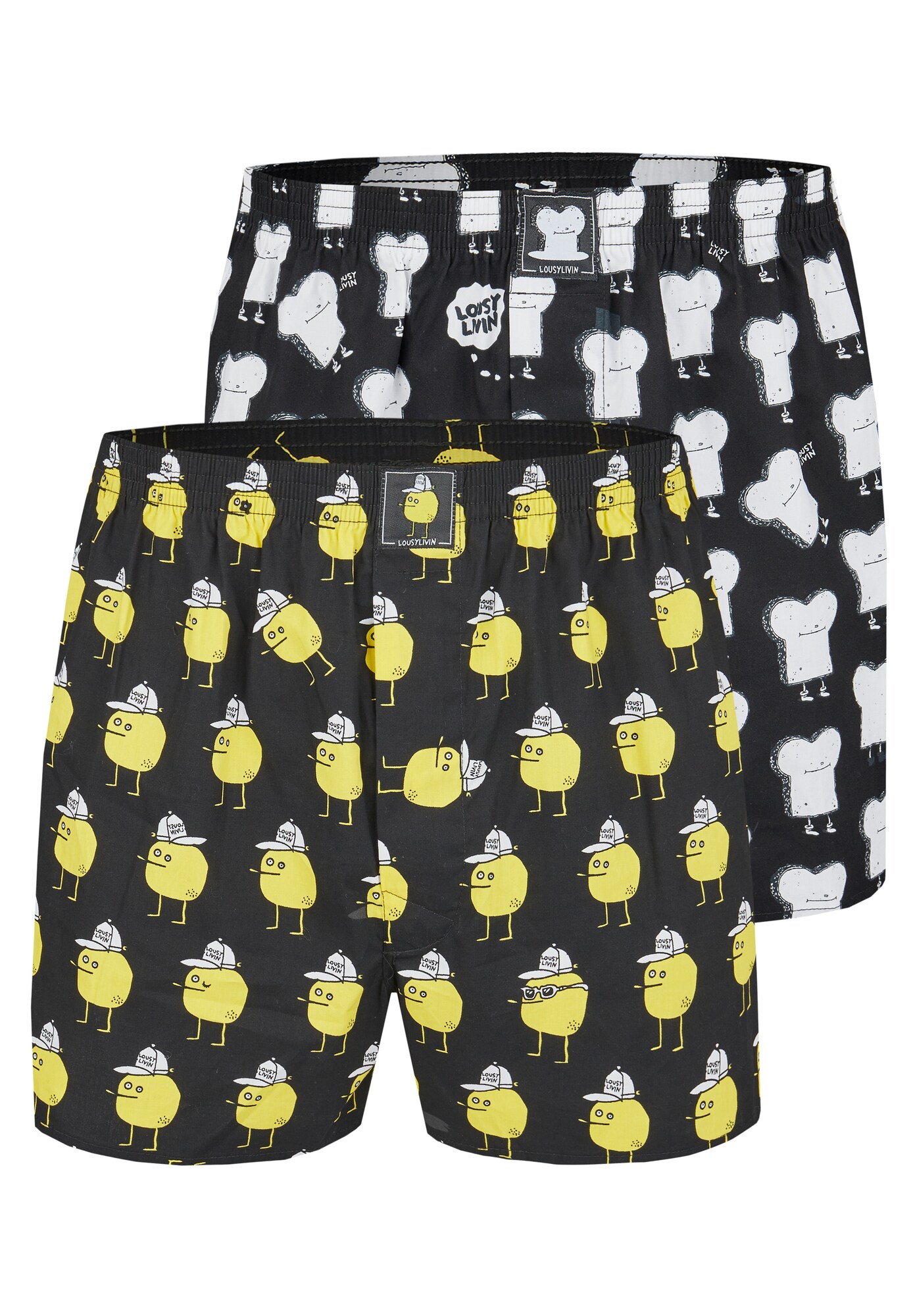 Thumbnail - Lousy Livin Boxershorts Toast & Zitrone