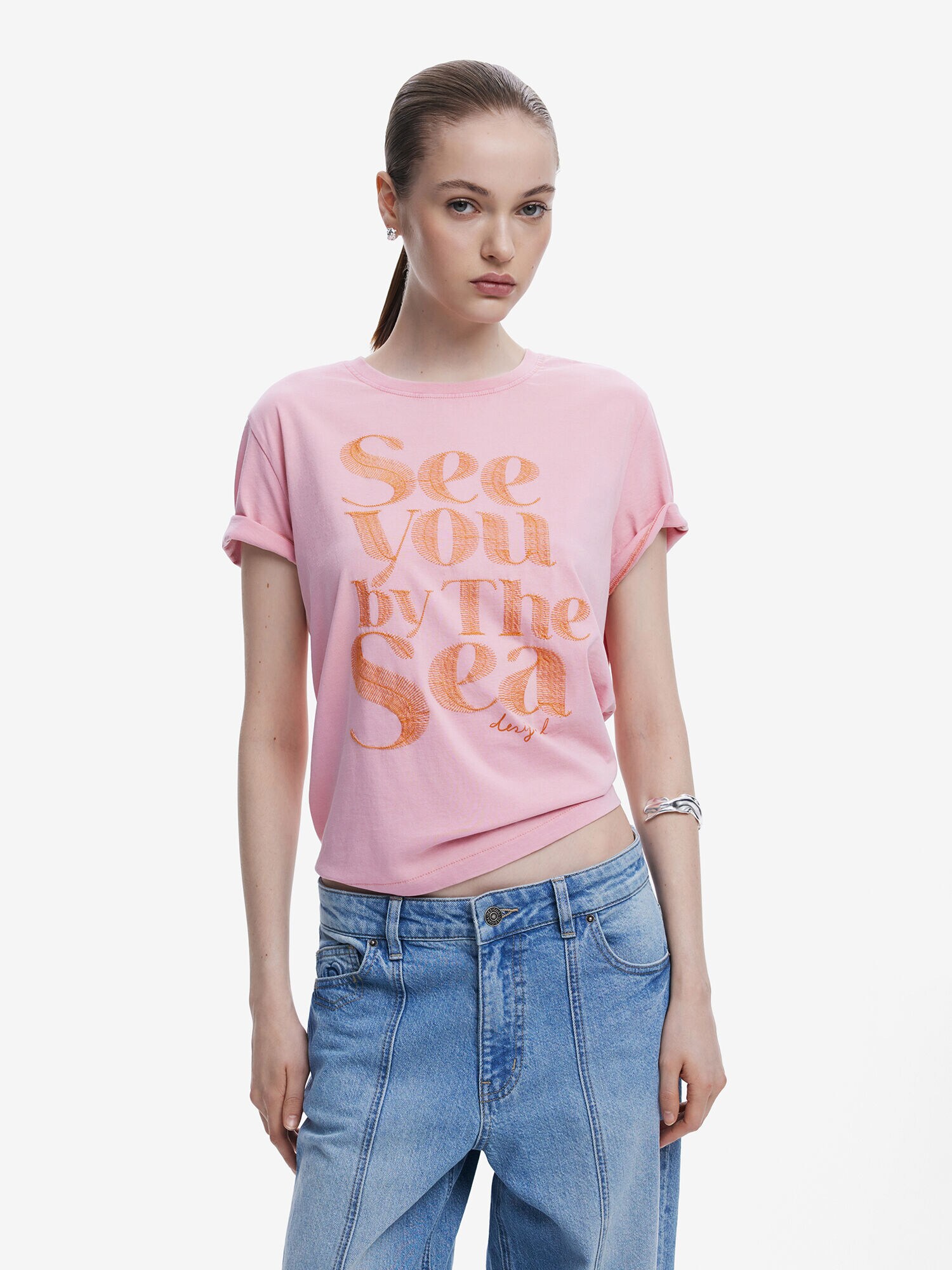 Thumbnail - Desigual T-Shirt Message