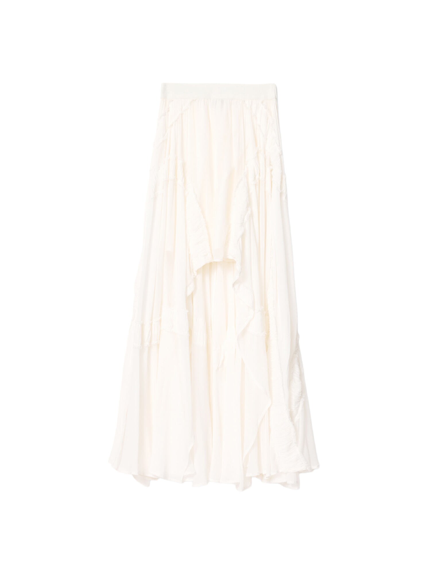AllSaints Fustă DORINA alb