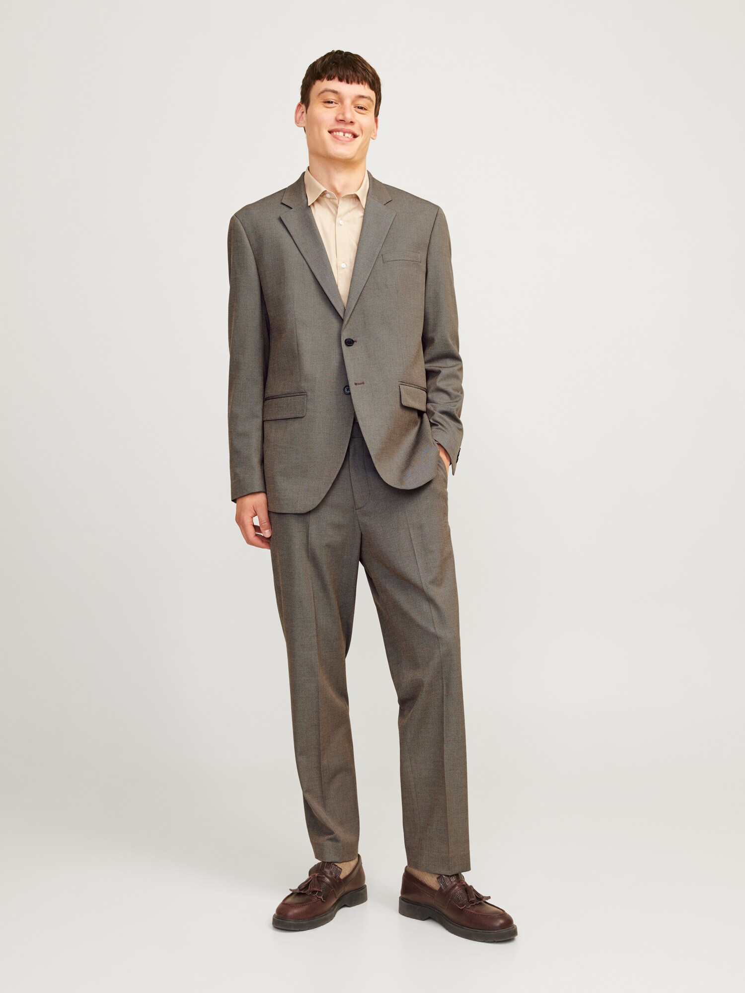 JACK & JONES Sako 'JPRBushwick Mathew' sivobéžová (obrázok 3)