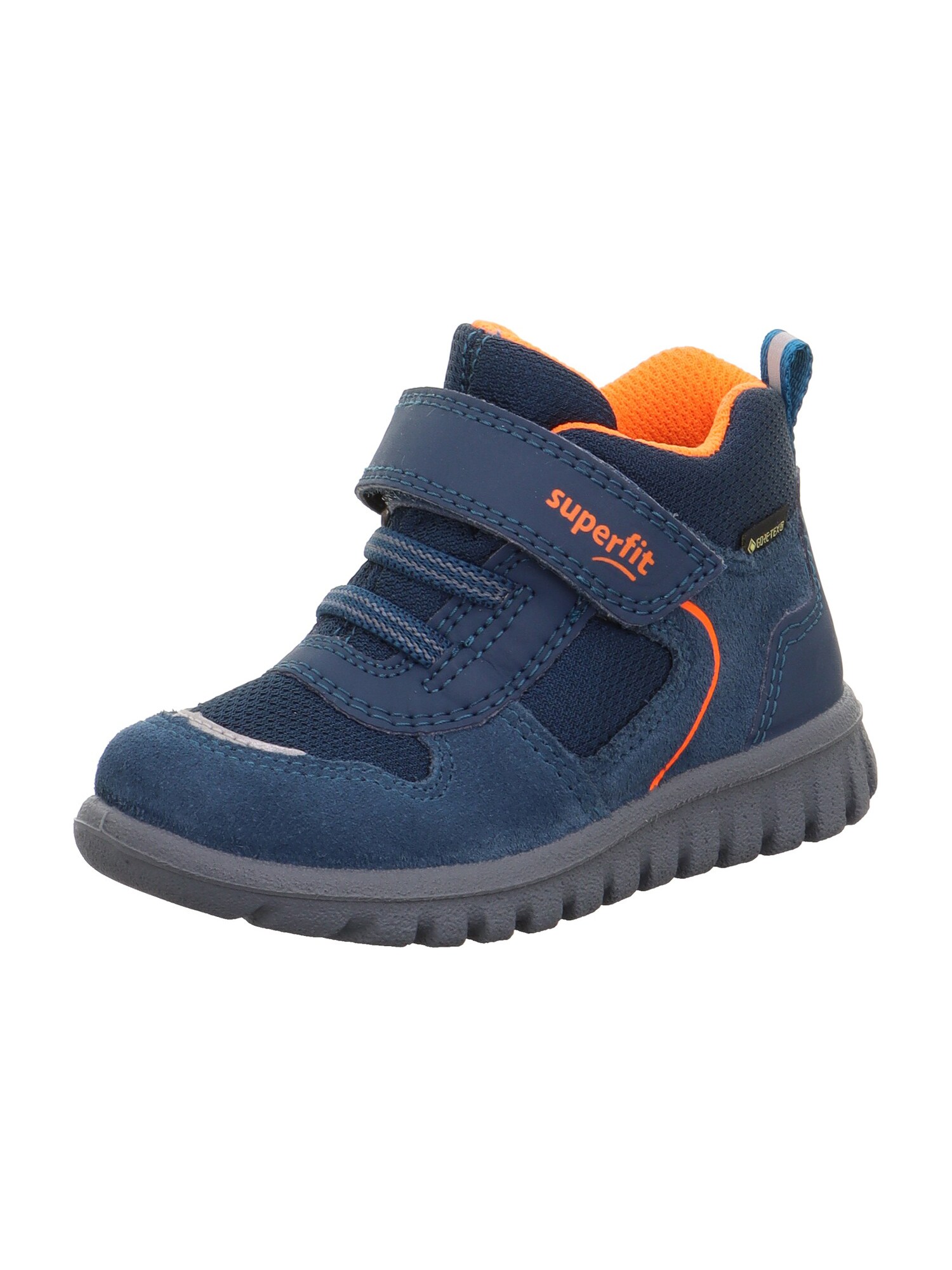 SUPERFIT Cizme SPORT7 MINI albastru marin / portocaliu