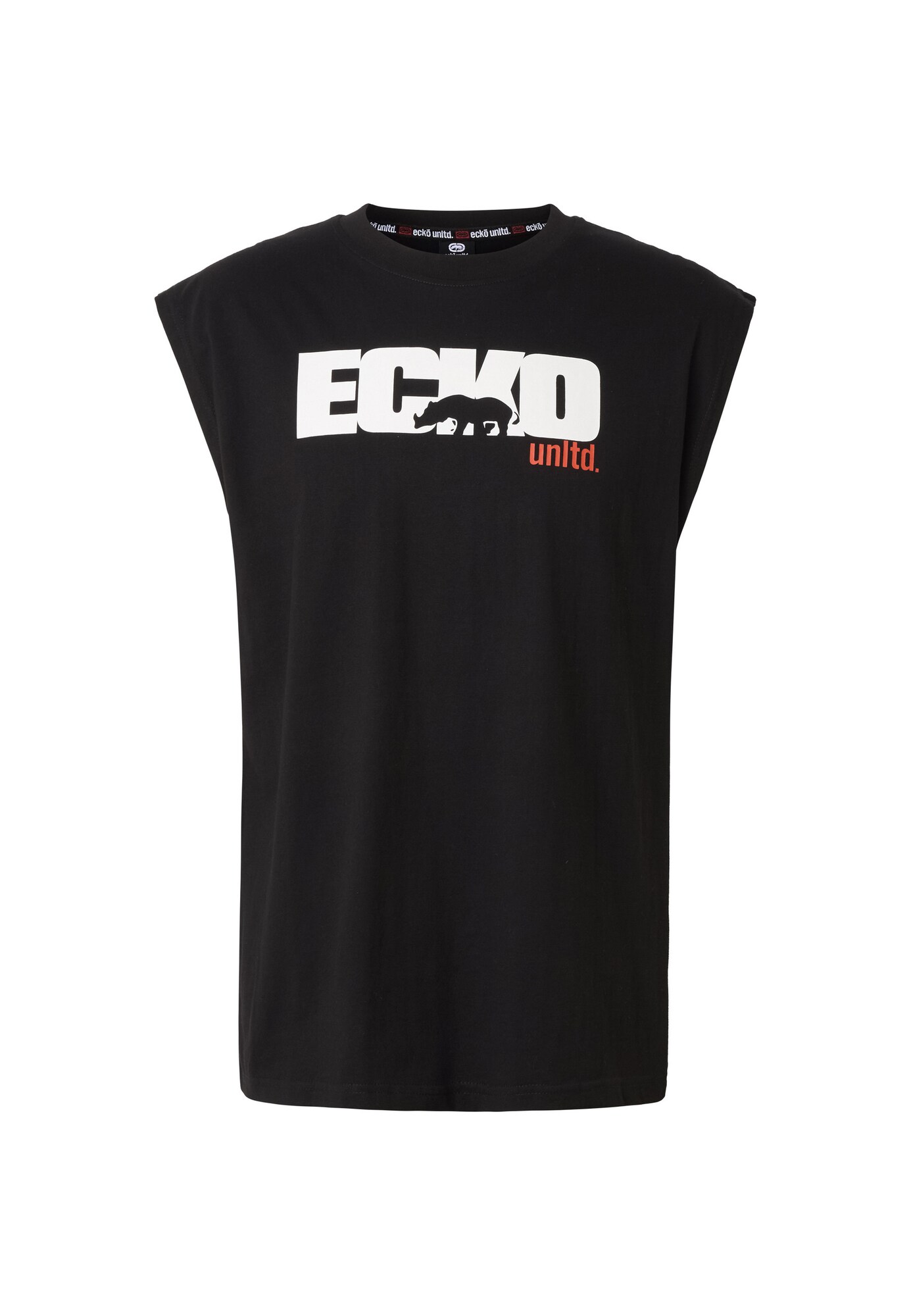Ecko Unlimited Camiseta  negro / blanco