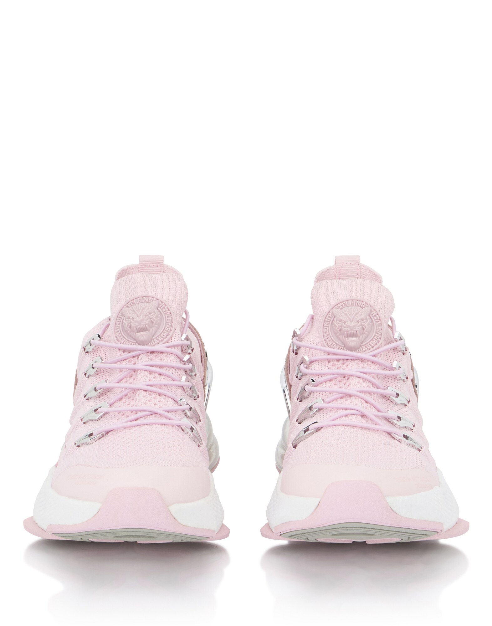 Plein Sport Zapatillas deportivas bajas 'Tiger Attack Gen. X.04'  rosa / plata – imagen 4