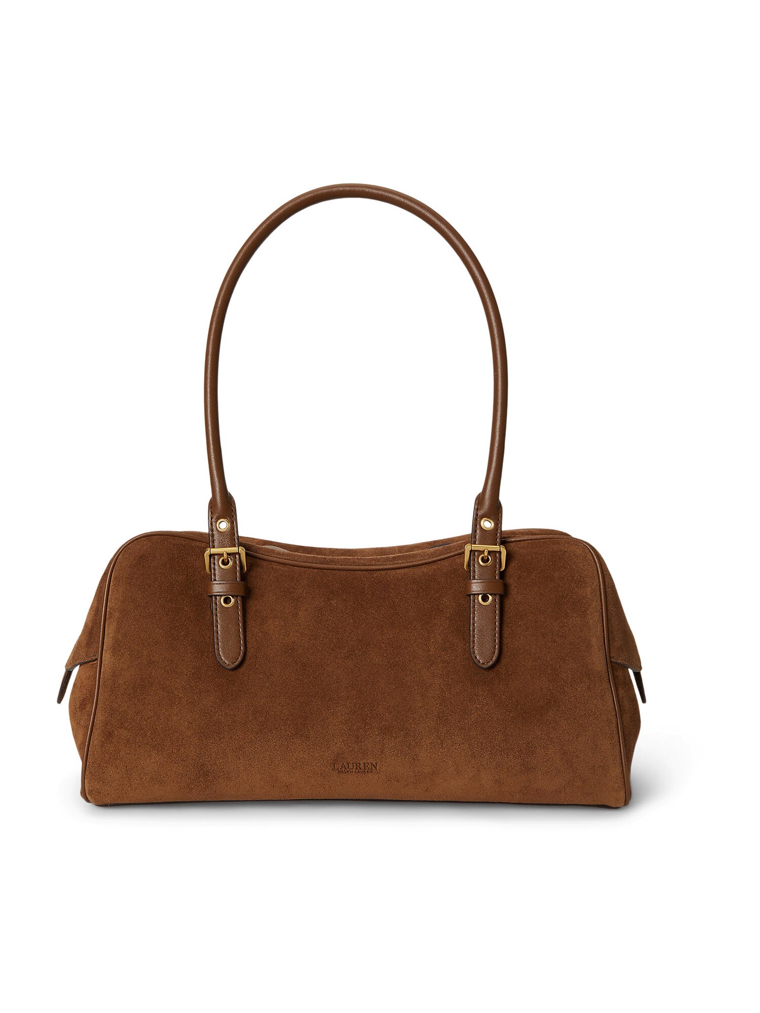 Lauren Ralph Lauren Bolso de hombro marrón – imagen 4