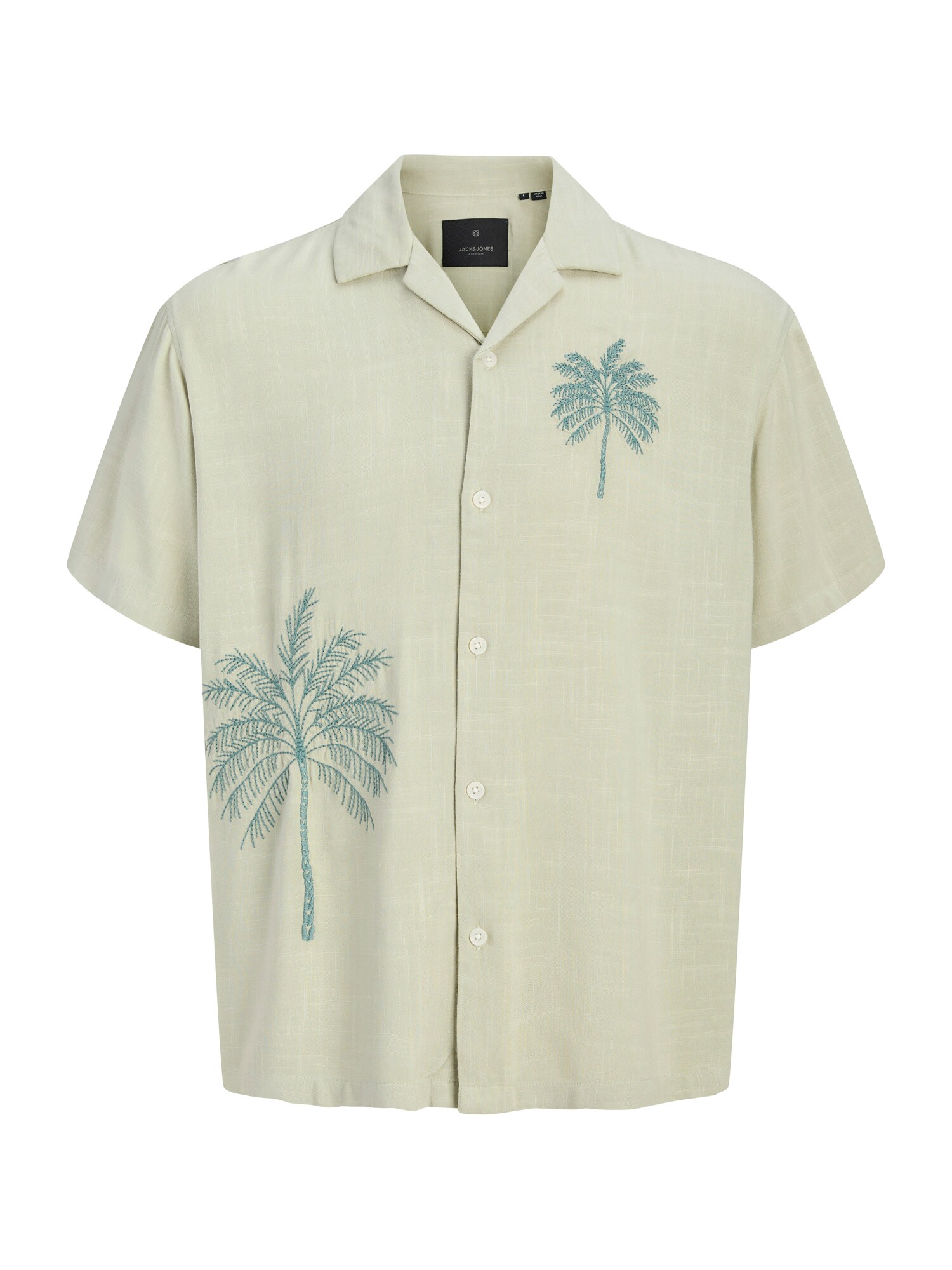 Jack & Jones Premium Overhemd 'JPRBLAFred' Smaragd / Lichtgroen