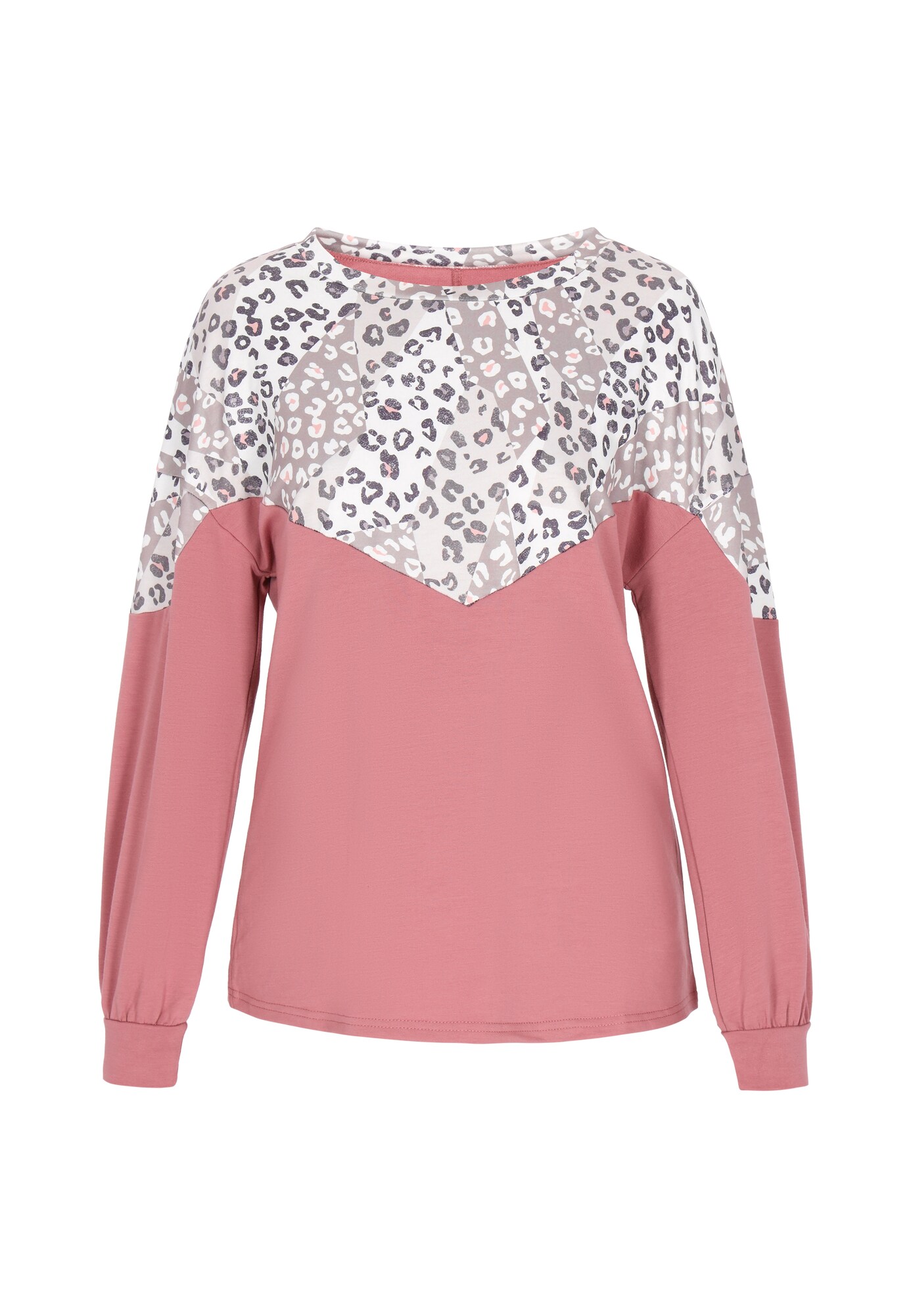 TALENCE Camiseta 'Fashion Look'  gris / pitaya / negro / blanco