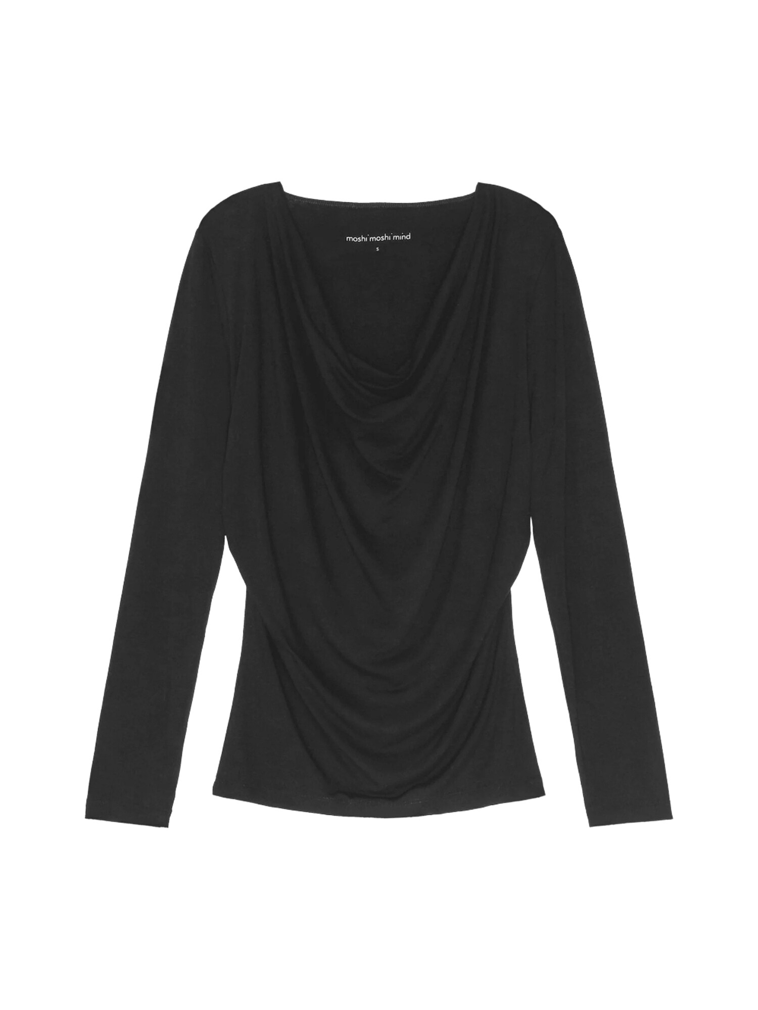moshi moshi mind Camiseta 'Cascade'  negro