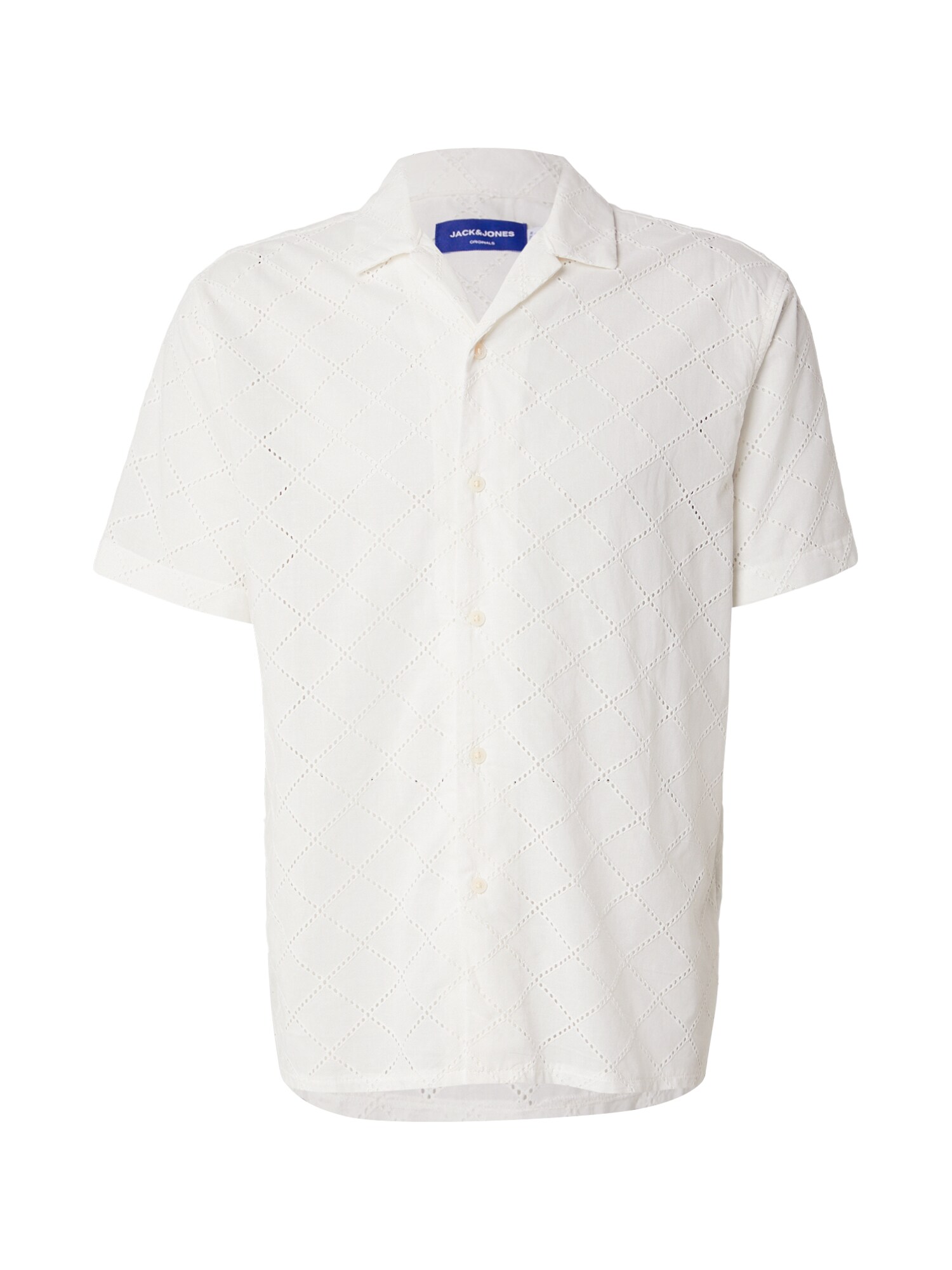 JACK & JONES Cămașă JORSUMMER LUKE  alb