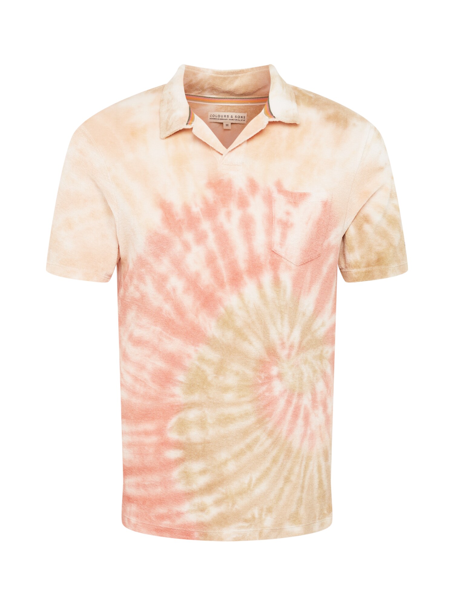 COLOURS & SONS Marškinėliai persikų spalva / lašišų spalva / zomšos spalva / kremo