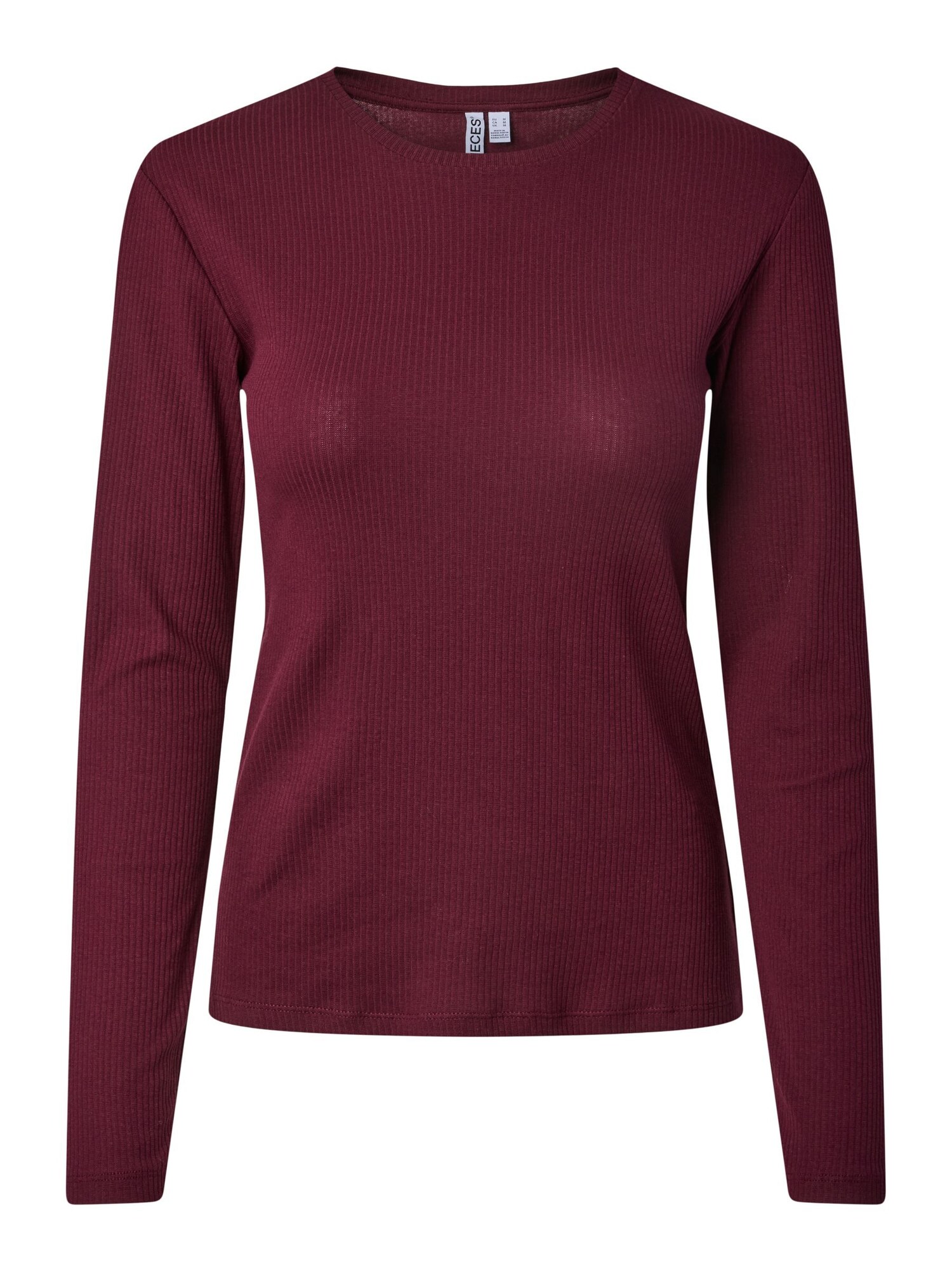 PIECES Tricou PCRuka roșu vin