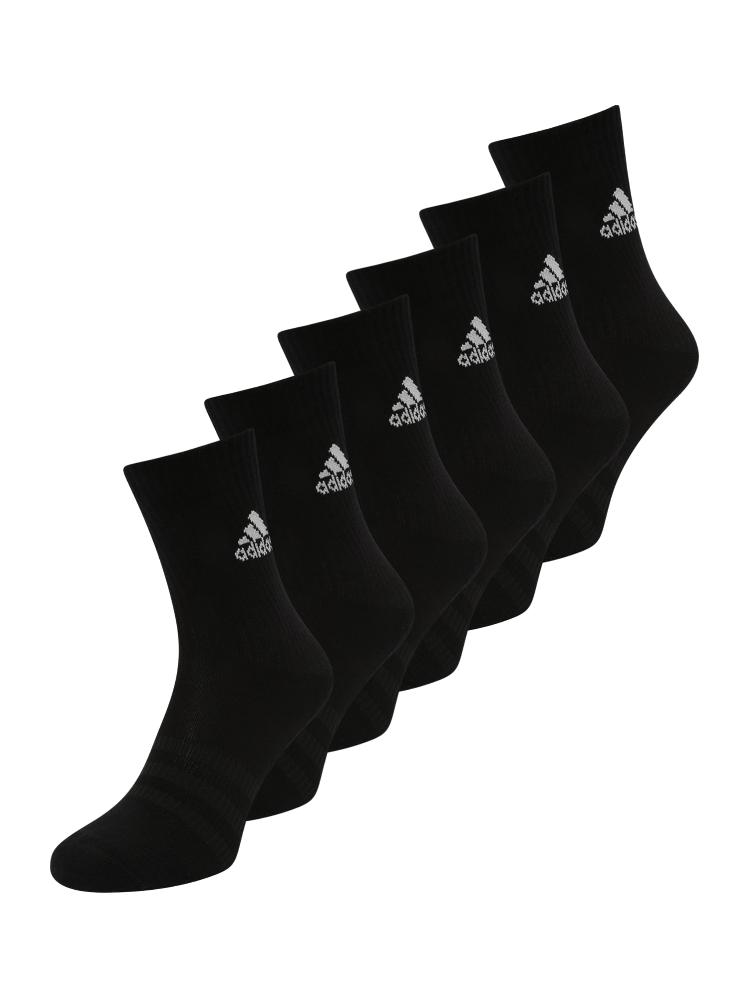 ADIDAS SPORTSWEAR Športové ponožky 'Crew'  čierna / biela