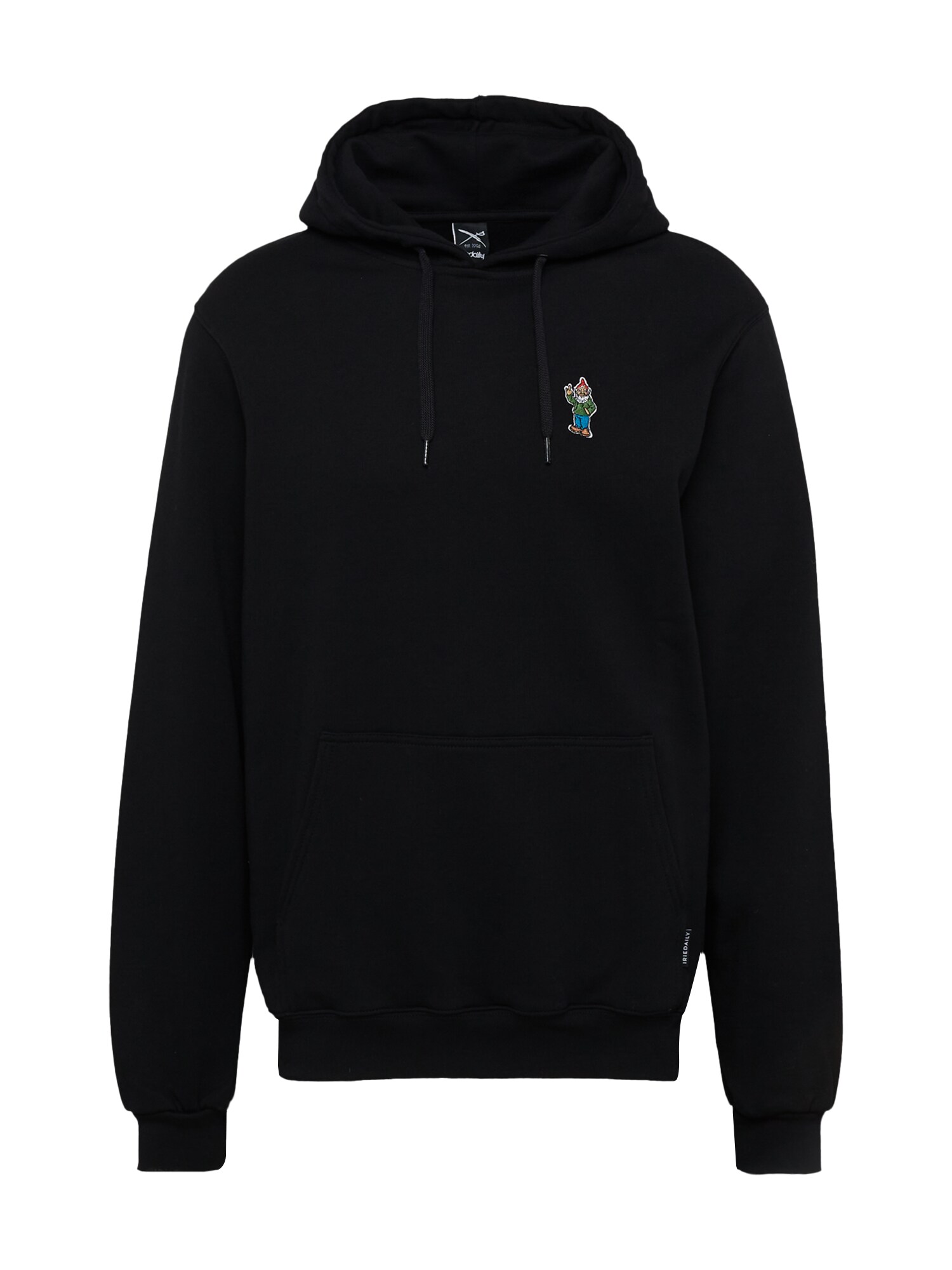 Iriedaily Sweatshirt 'Little Gnome'  azul / verde / preto / branco