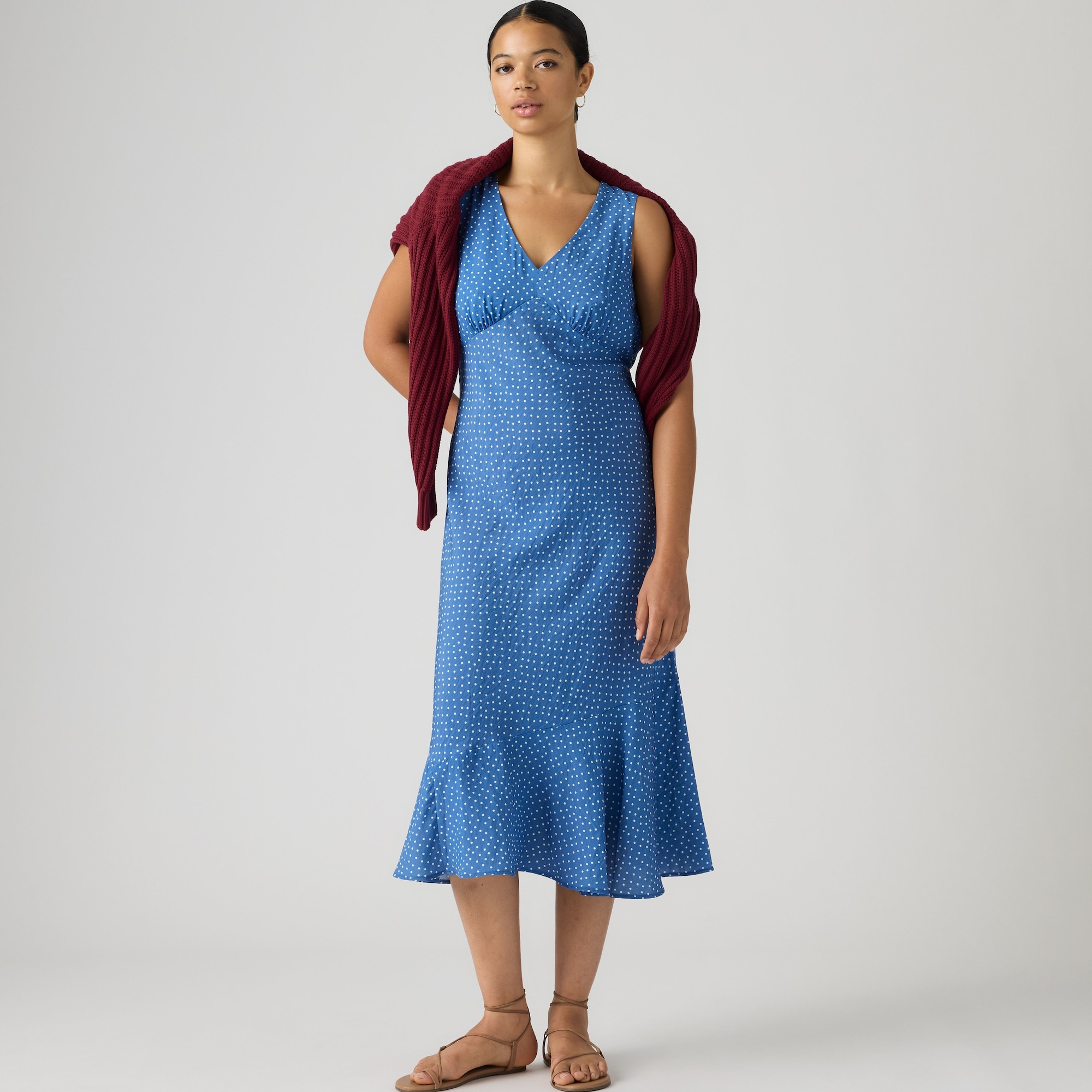 LEVI'S ® Vestido 'BRITA' azul / blanco – imagen 2