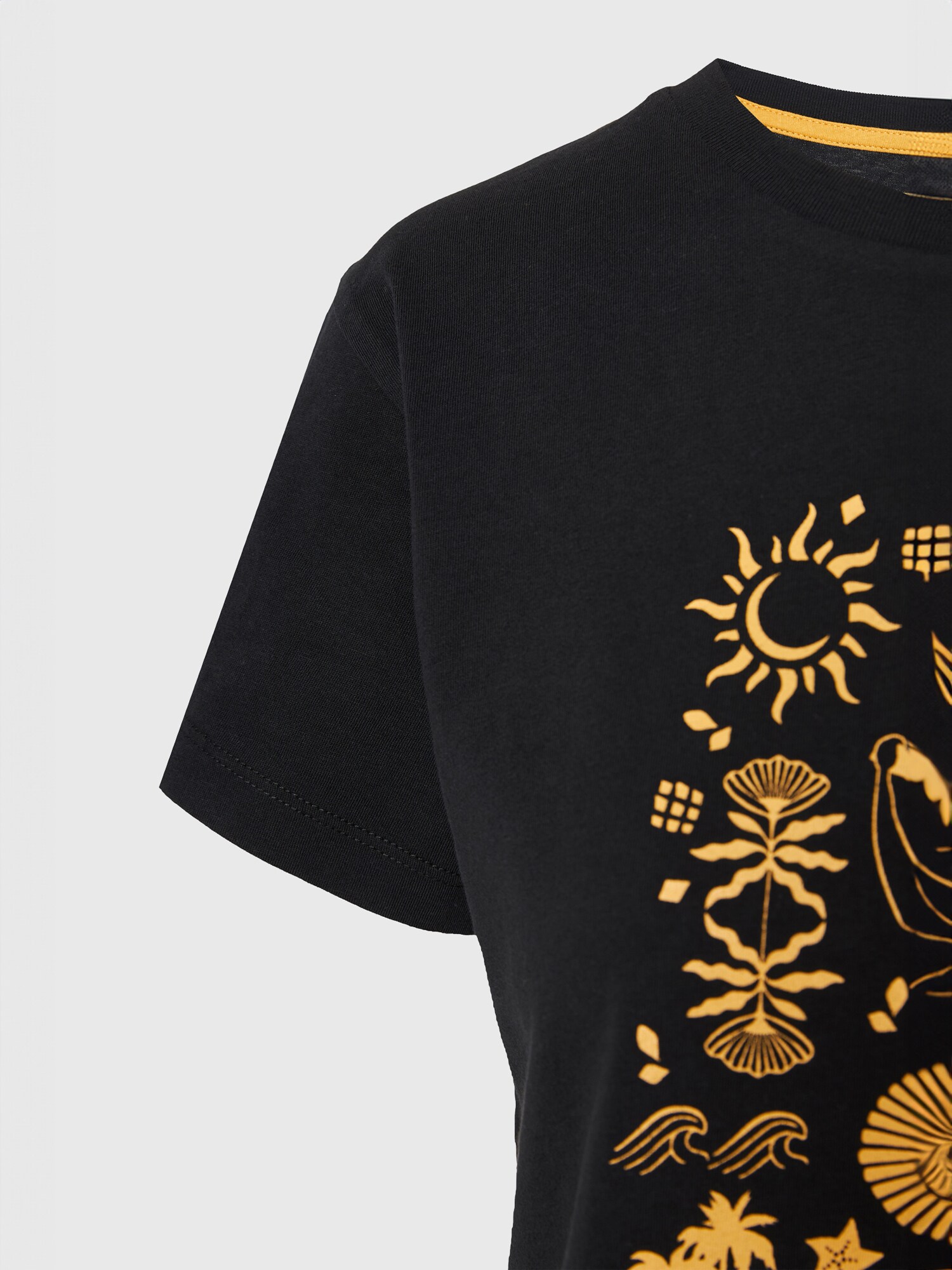 Funky Buddha Top žltá / čierna (obrázok 6)
