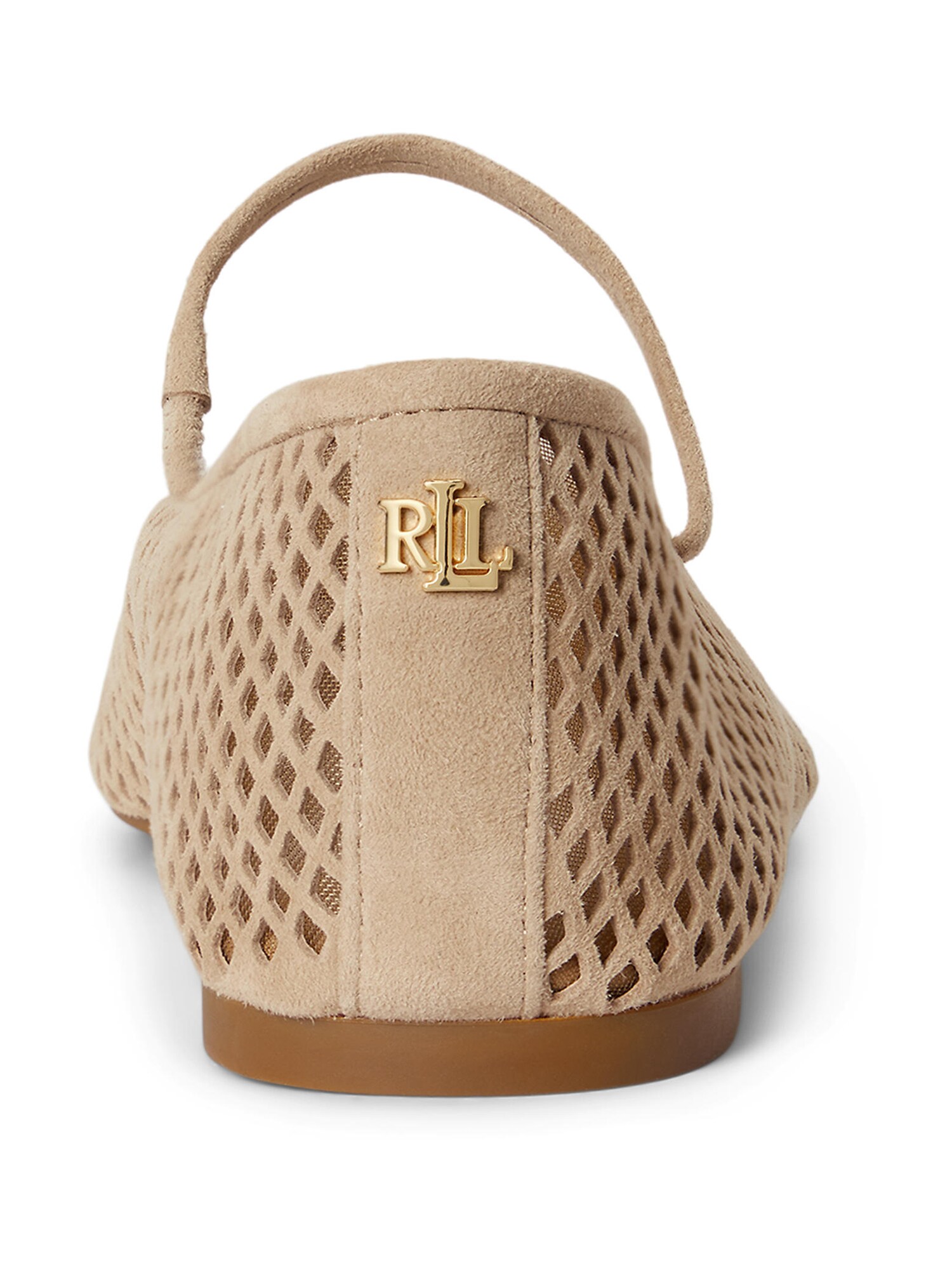 Lauren Ralph Lauren Bailarinas con hebilla 'JAYNA'  marrón claro – imagen 8