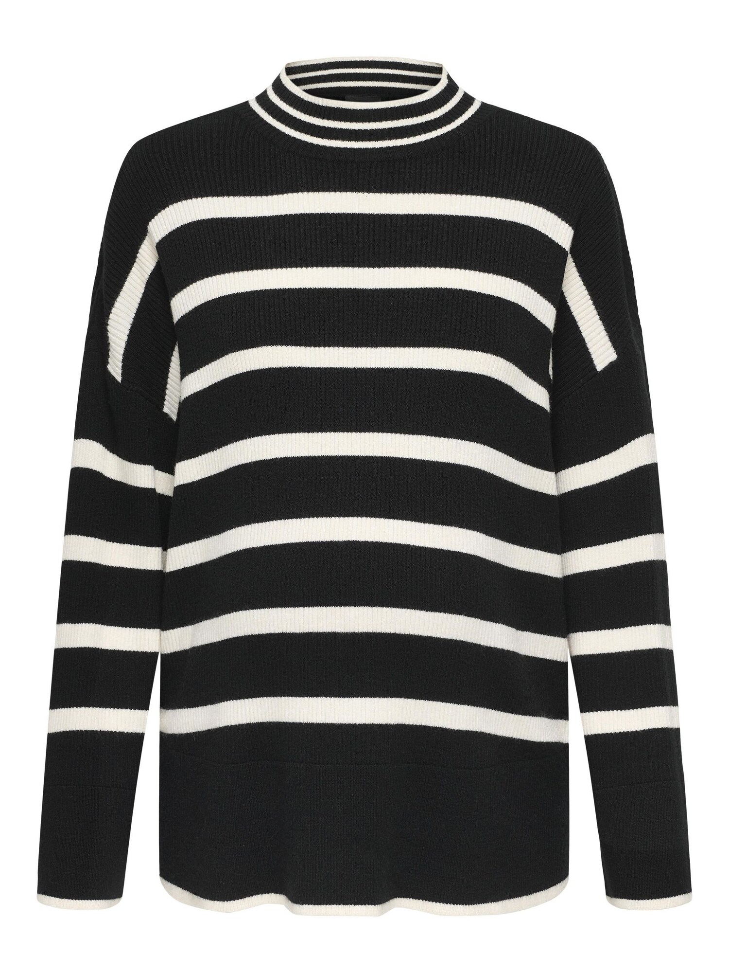 Only Maternity Pulover IBI  negru / alb