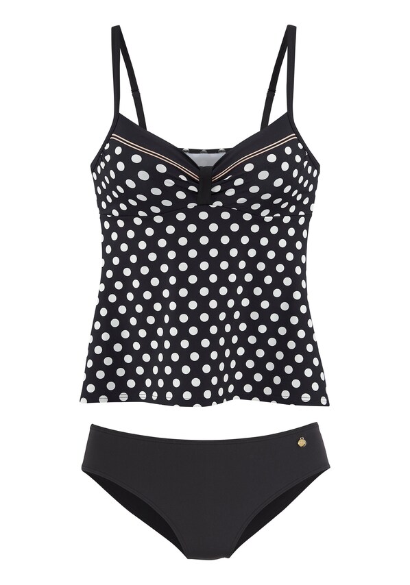 LASCANA, Tankini, fekete, 2 kép a 3 közül