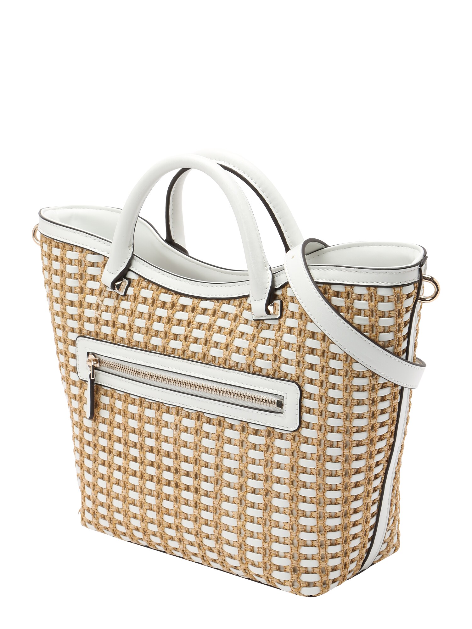 GUESS Shopper táska 'Atalia'  bézs / fehér termék 2. képe