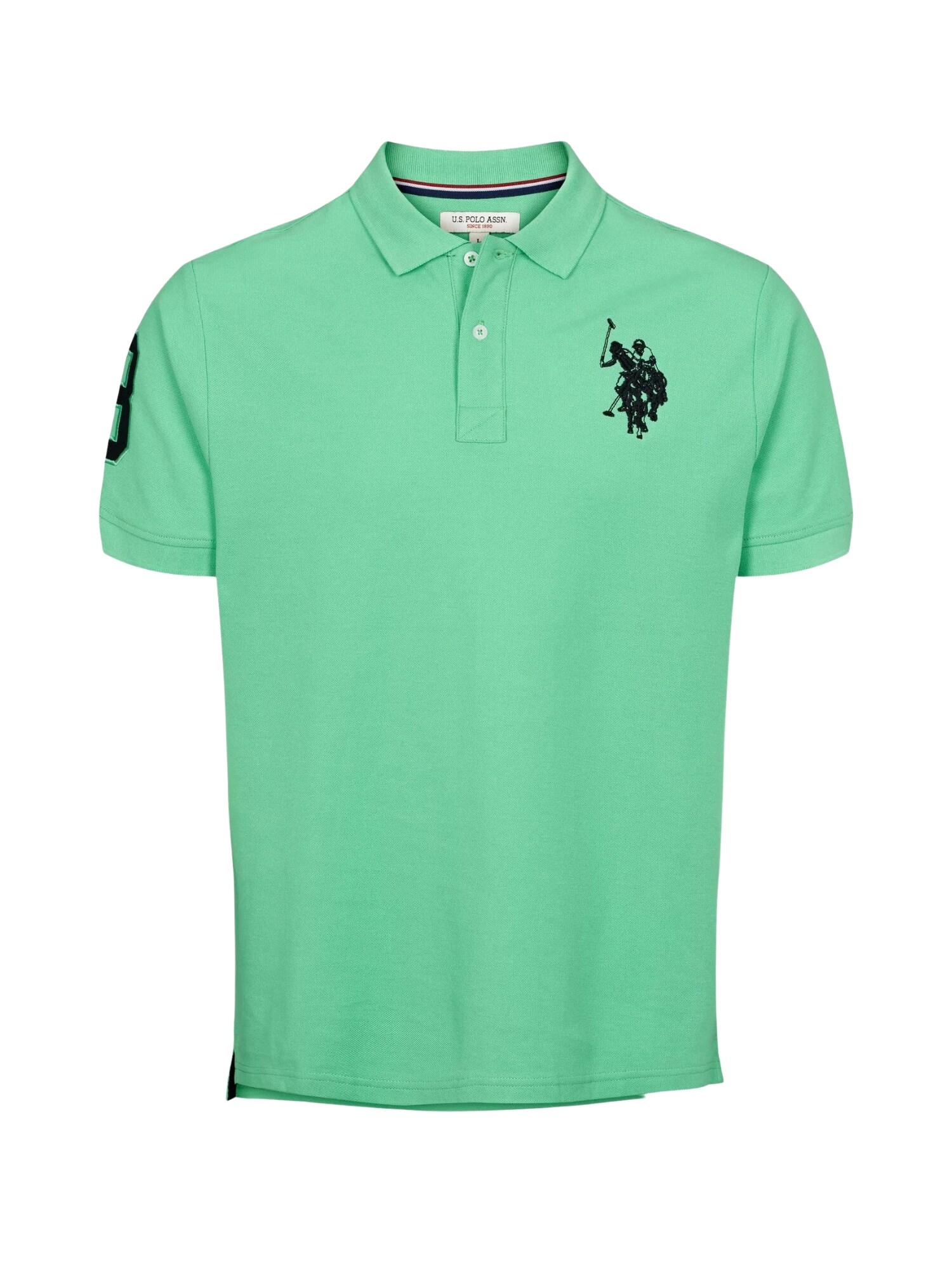 U.S. POLO ASSN. Cămașă 'UMALFREDO'  verde mentă