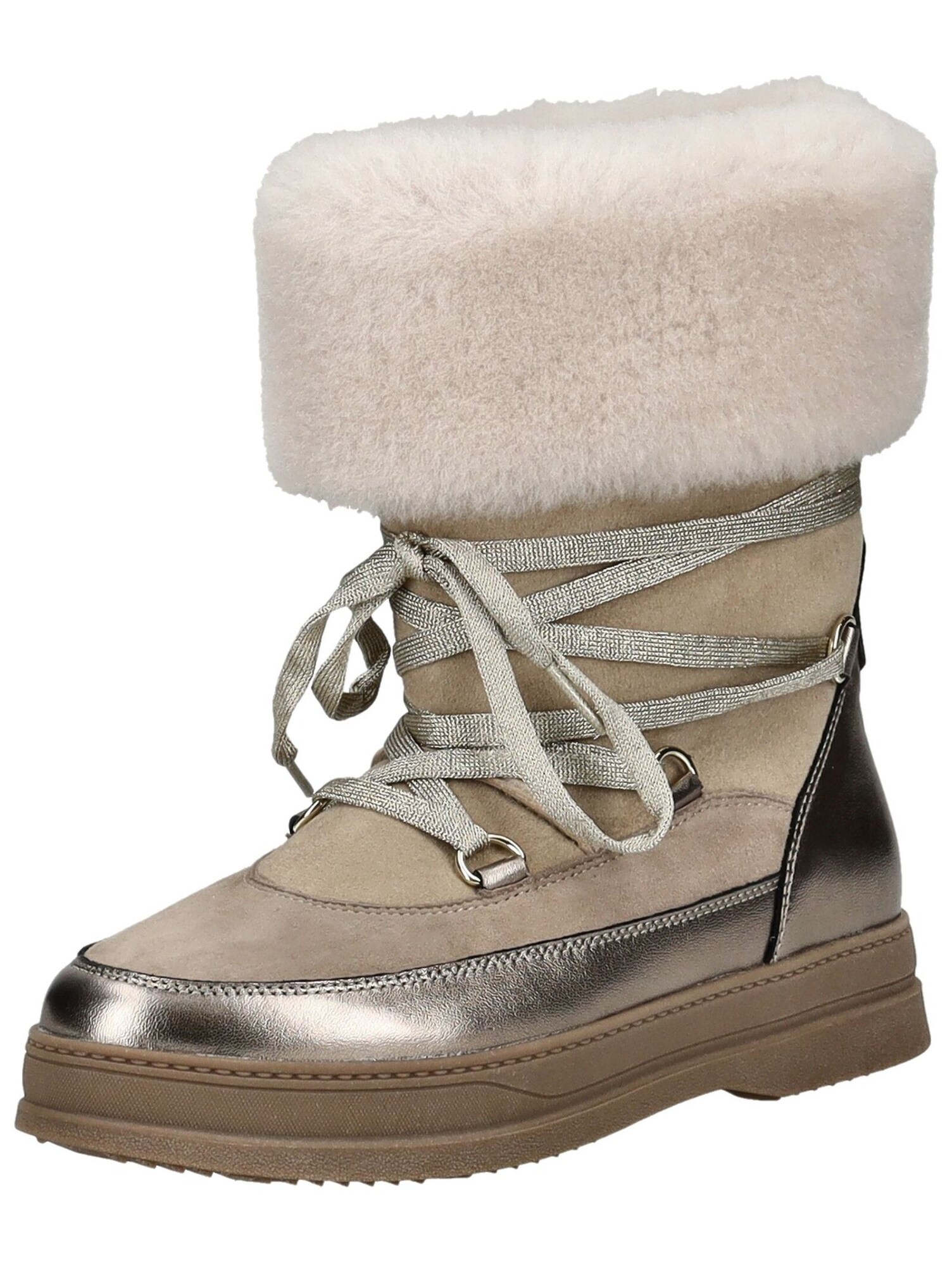 PETER KAISER Botas de nieve arena / plata
