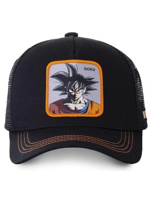 Capslab Gorra 'Golla collab negra goku bordado parche frente'  negro
