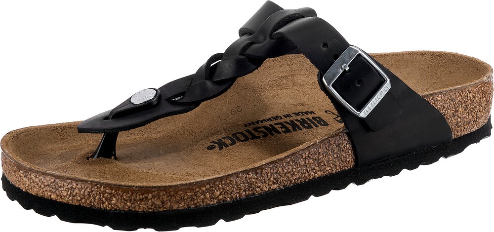 BIRKENSTOCK Zehentrenner 'Gizeh' Damen Größe 40 schwarz