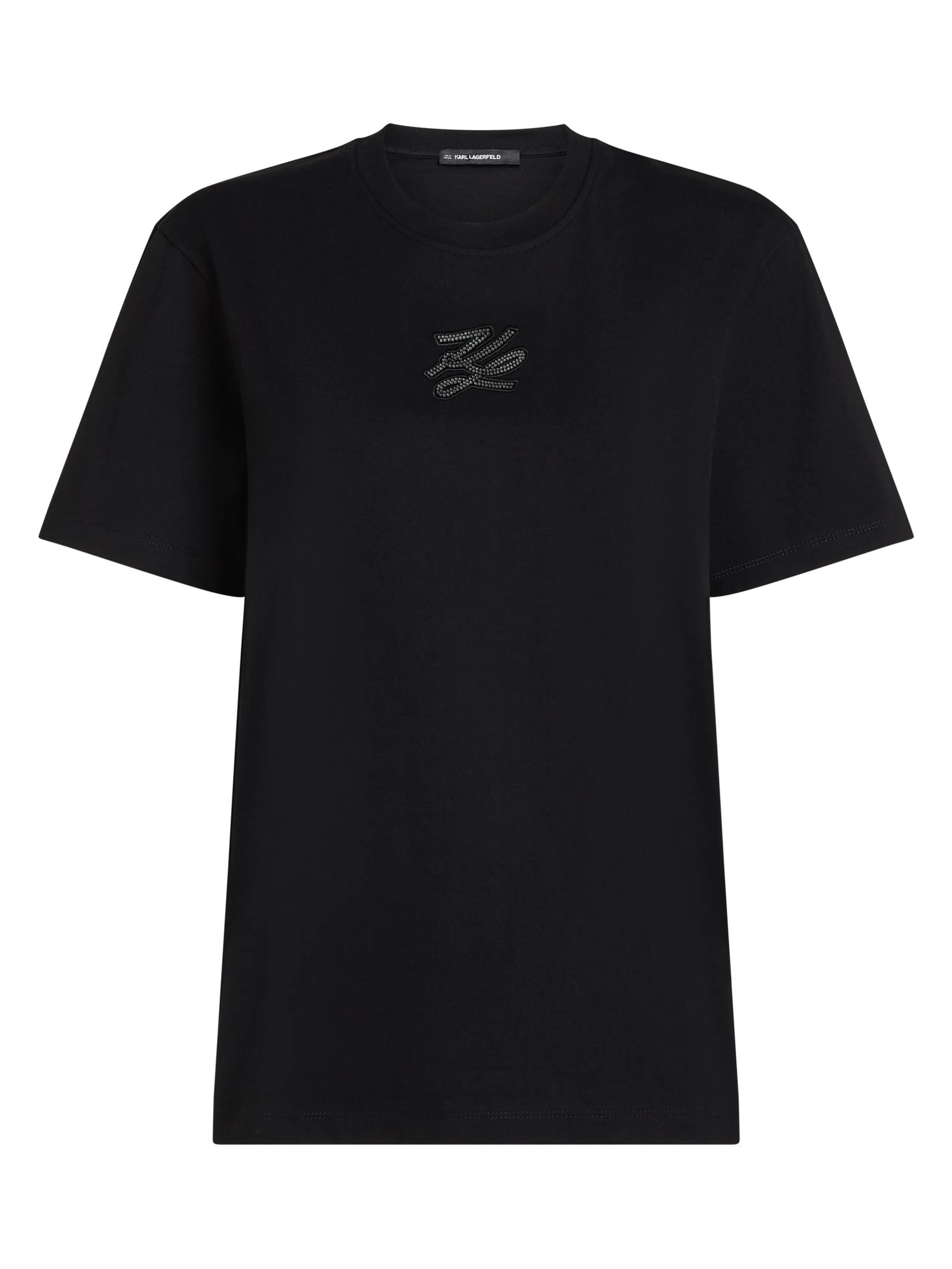 Karl Lagerfeld Tricou Autograph negru