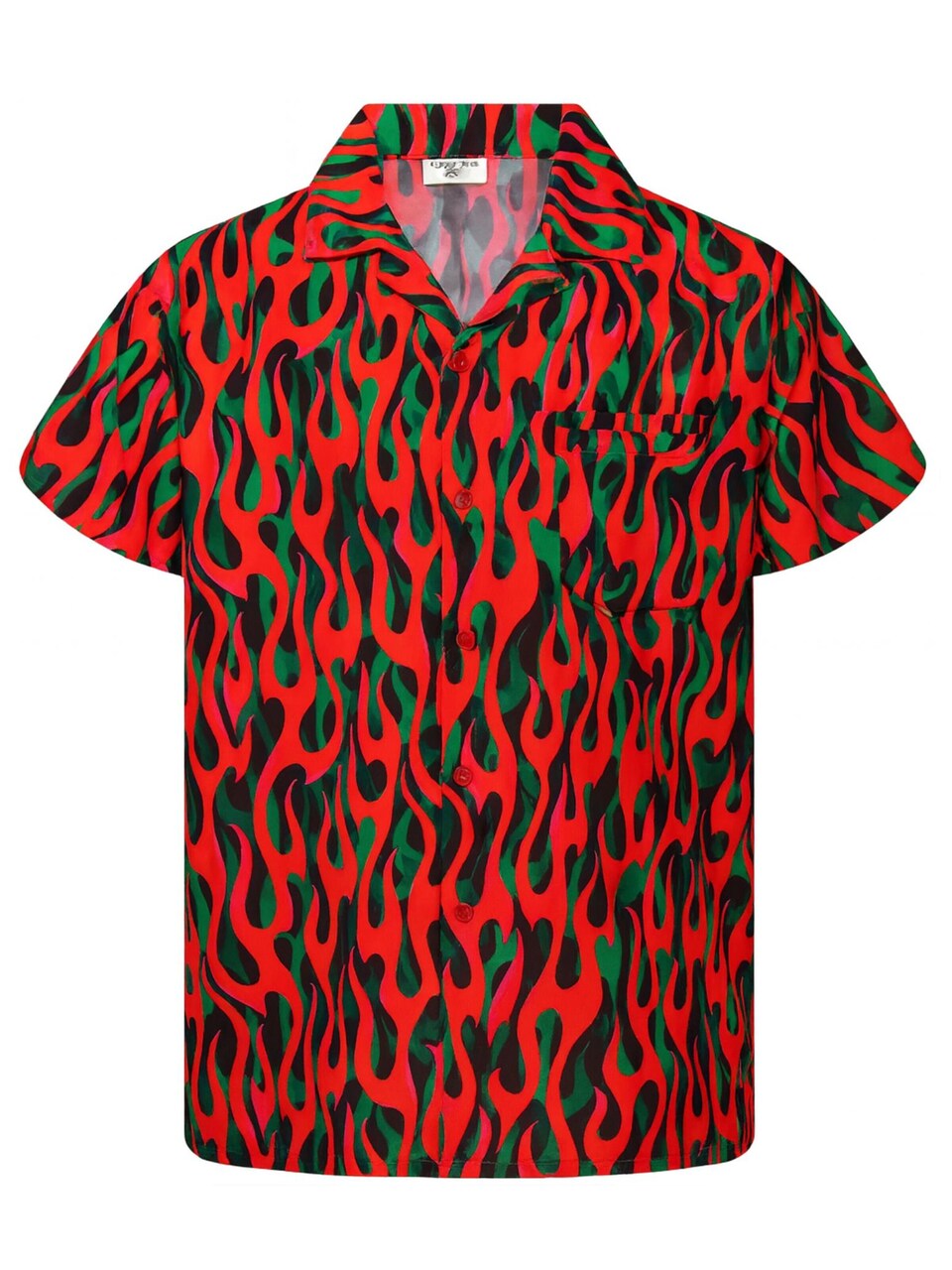 T-shirt 'Flames Allover'